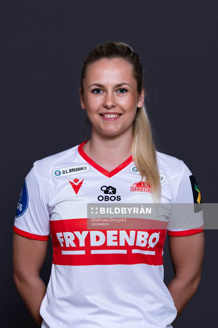 Kristina Herfindal Grøndal of Sandviken poses for a