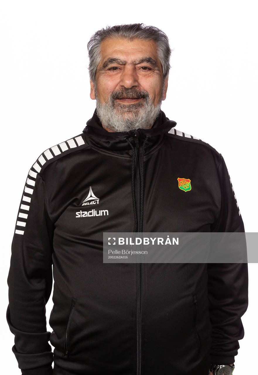 GAIS matrialförvaltare Davod Rahimi