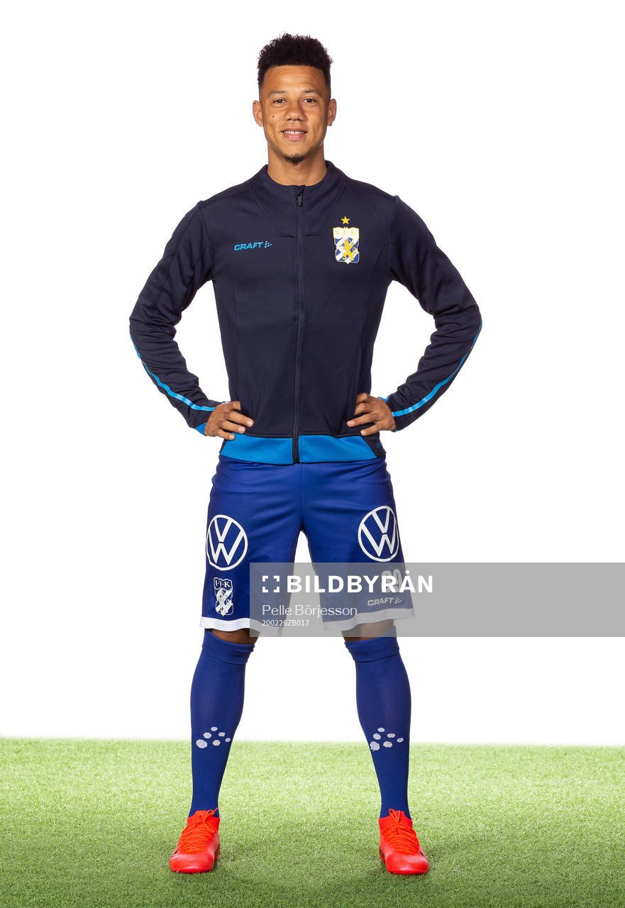 IFK Göteborgs Tobias Sana poserar för ett porträtt den 26 februari 2020 i Göteborg.