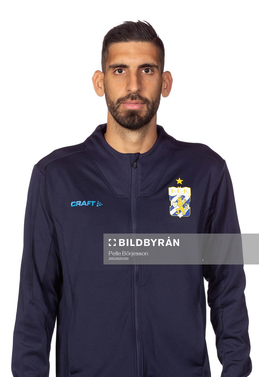 IFK Göteborgs målvakt Giannis Anestis