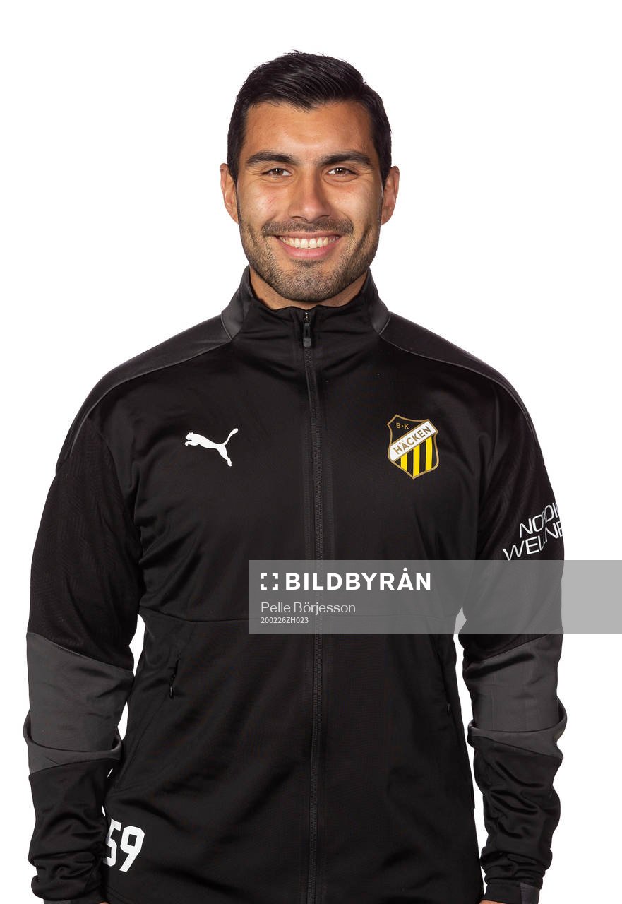Häckens matchanalytiker Mario Chavez