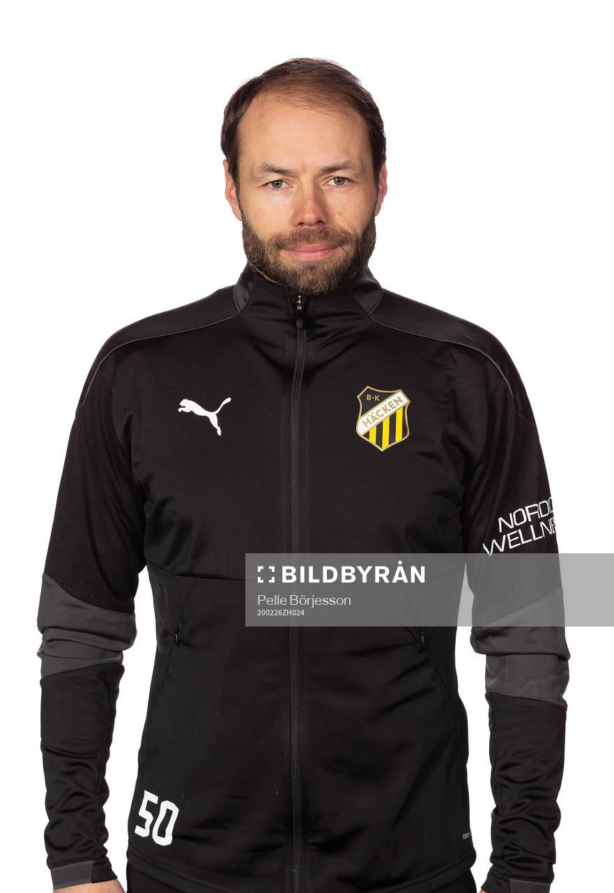 Häckens tränare Andreas Alm