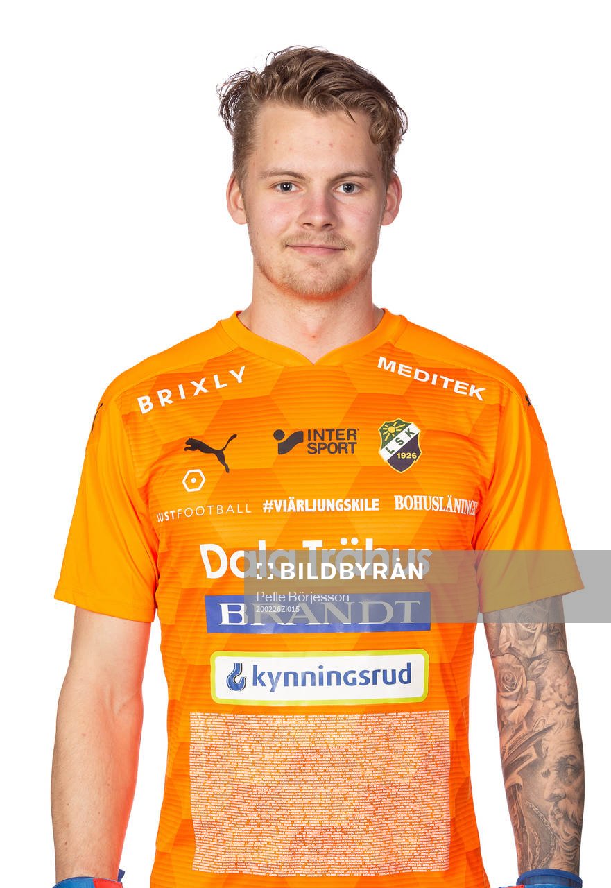 Ljungskiles målvakt Robin Wallinder