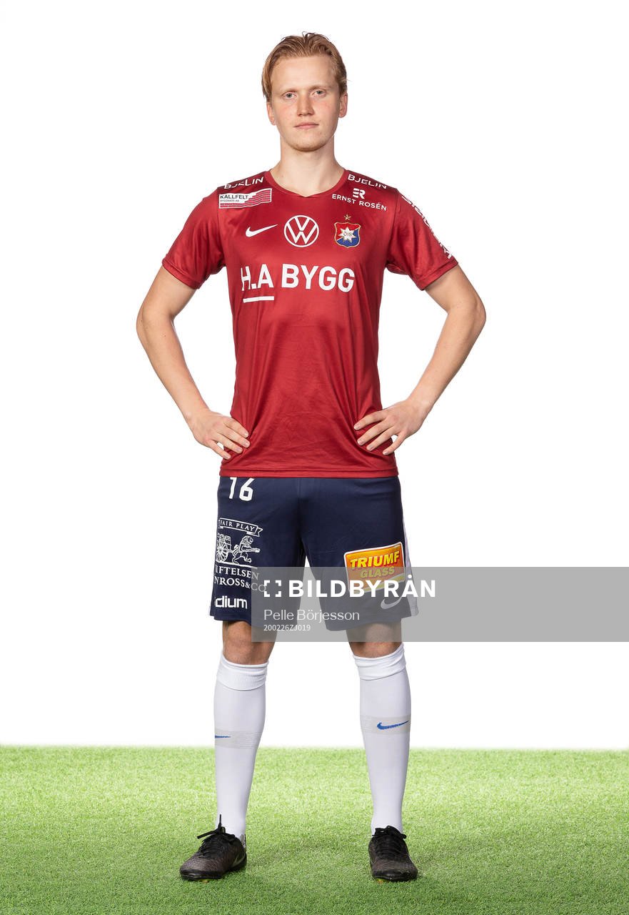 Örgrytes Otto Peterson poserar för ett porträtt den 26 februari 2020 i Göteborg.