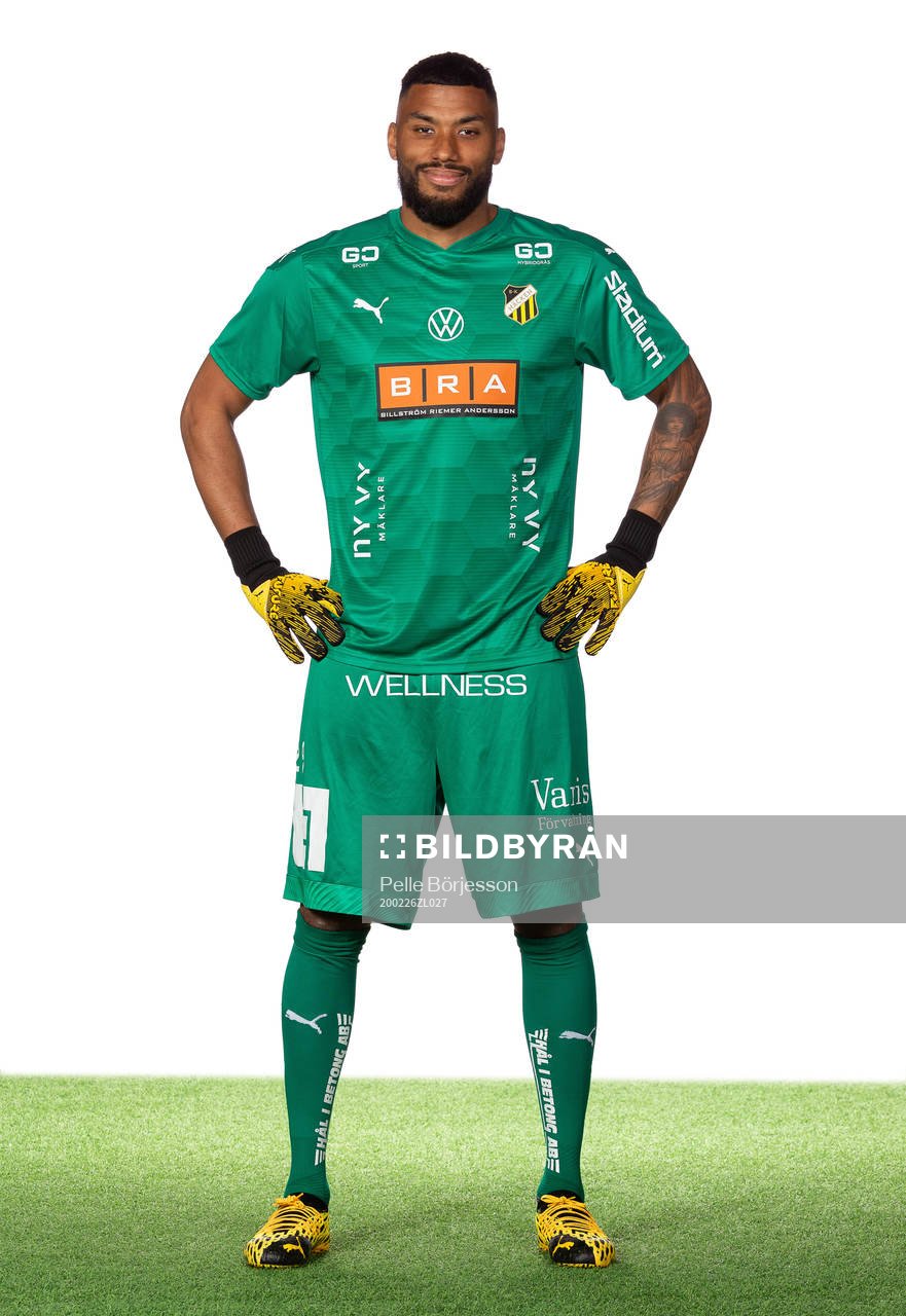 Häckens målvakt Jonathan Rasheed