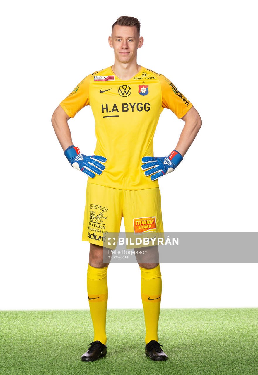 Örgrytes målvakt David Olsson