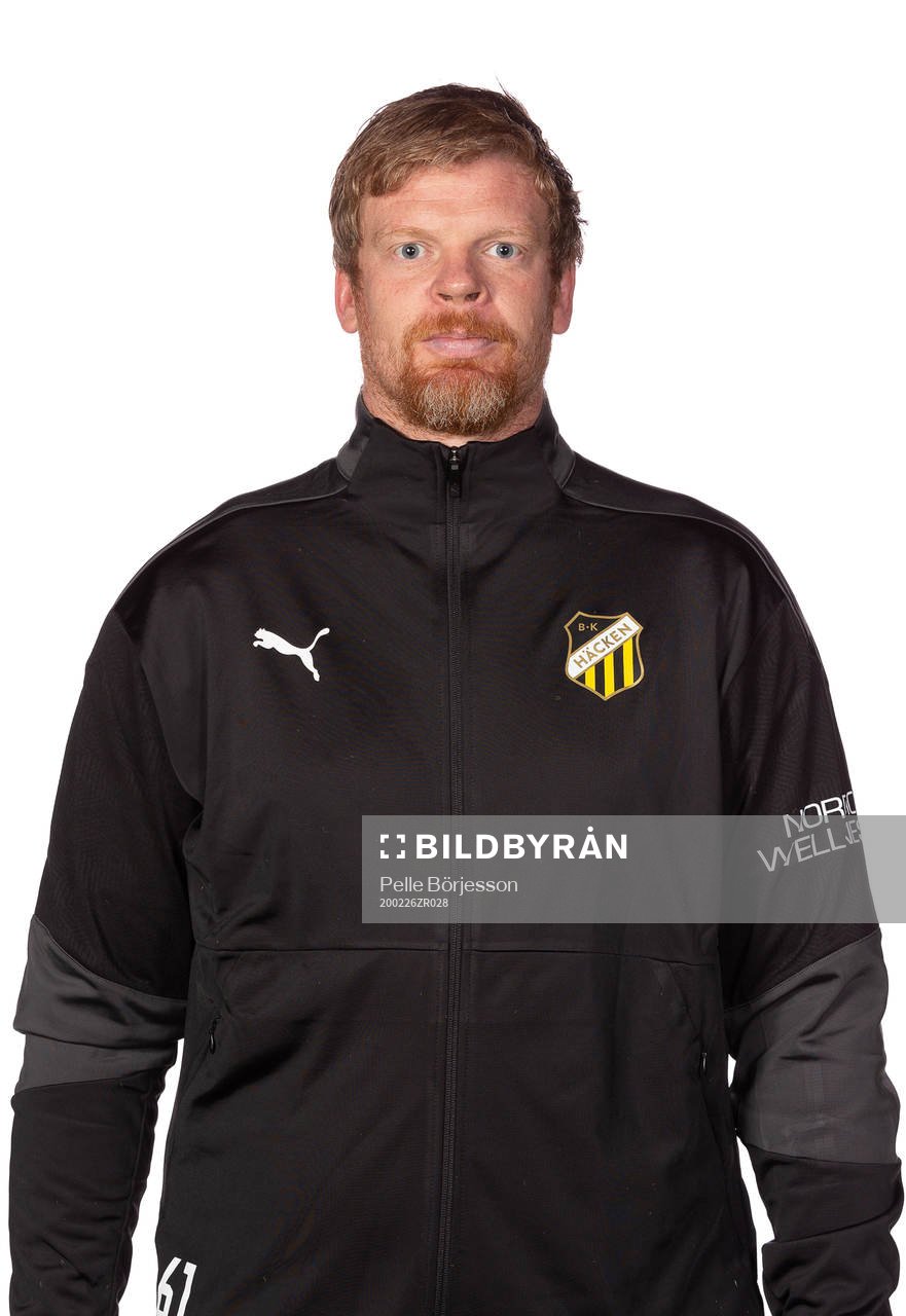 Häckens målvaktstränare Christoffer Källqvist