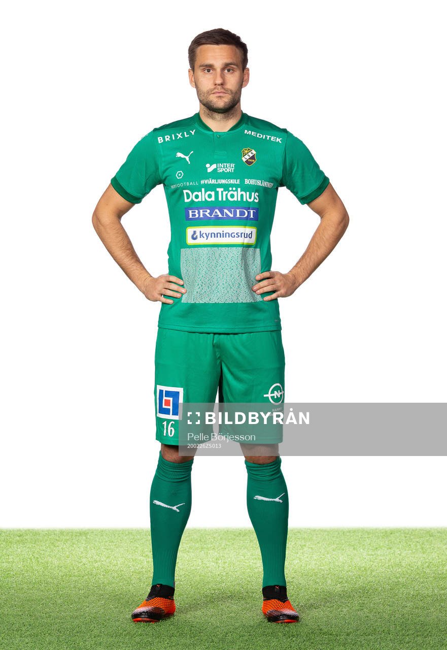 Ljungskiles Johannes Vall poserar för ett porträtt den 26 februari 2020 i Ljungskile.
