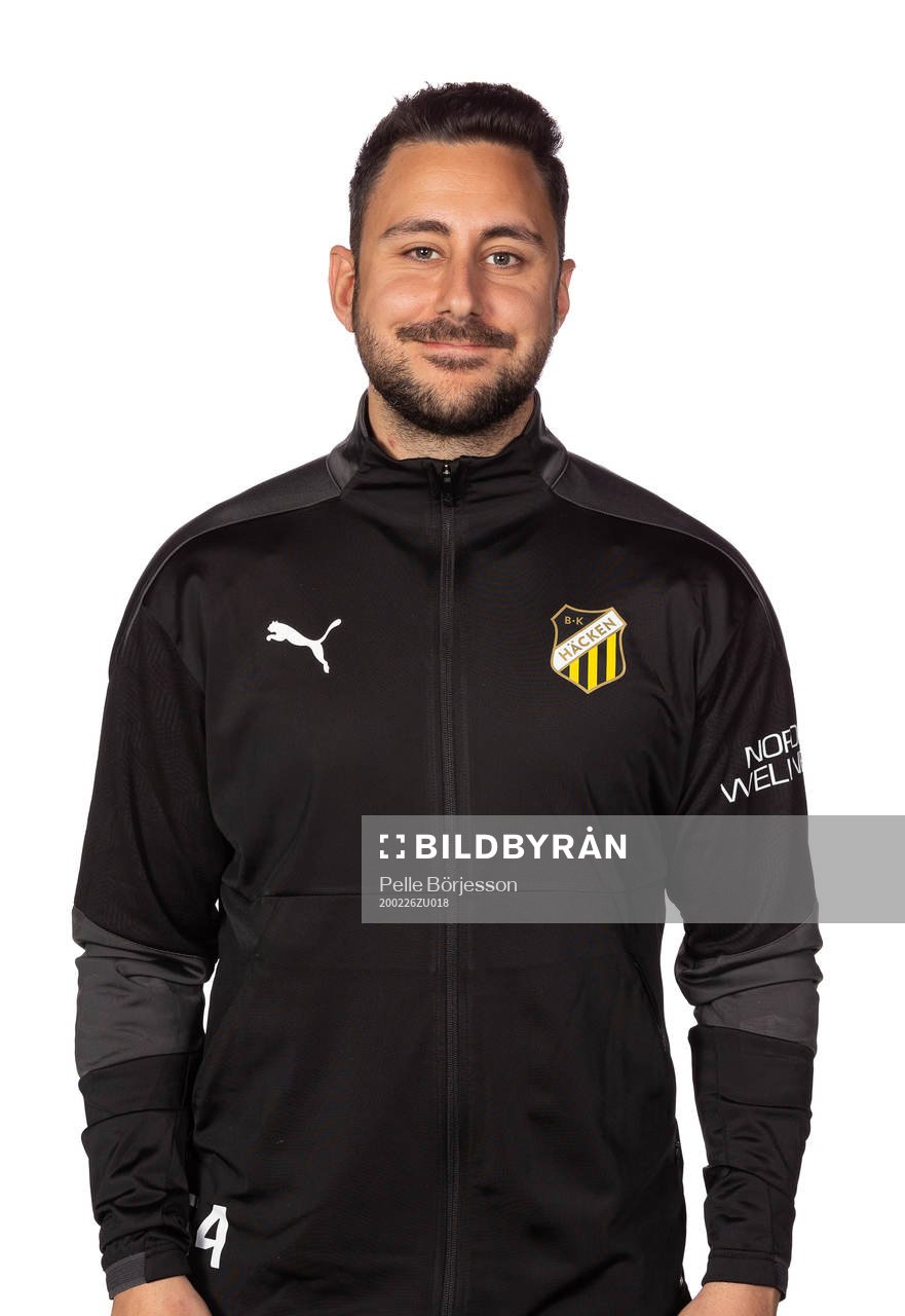 Häckens fysioterapeut Patrik Ghazarian