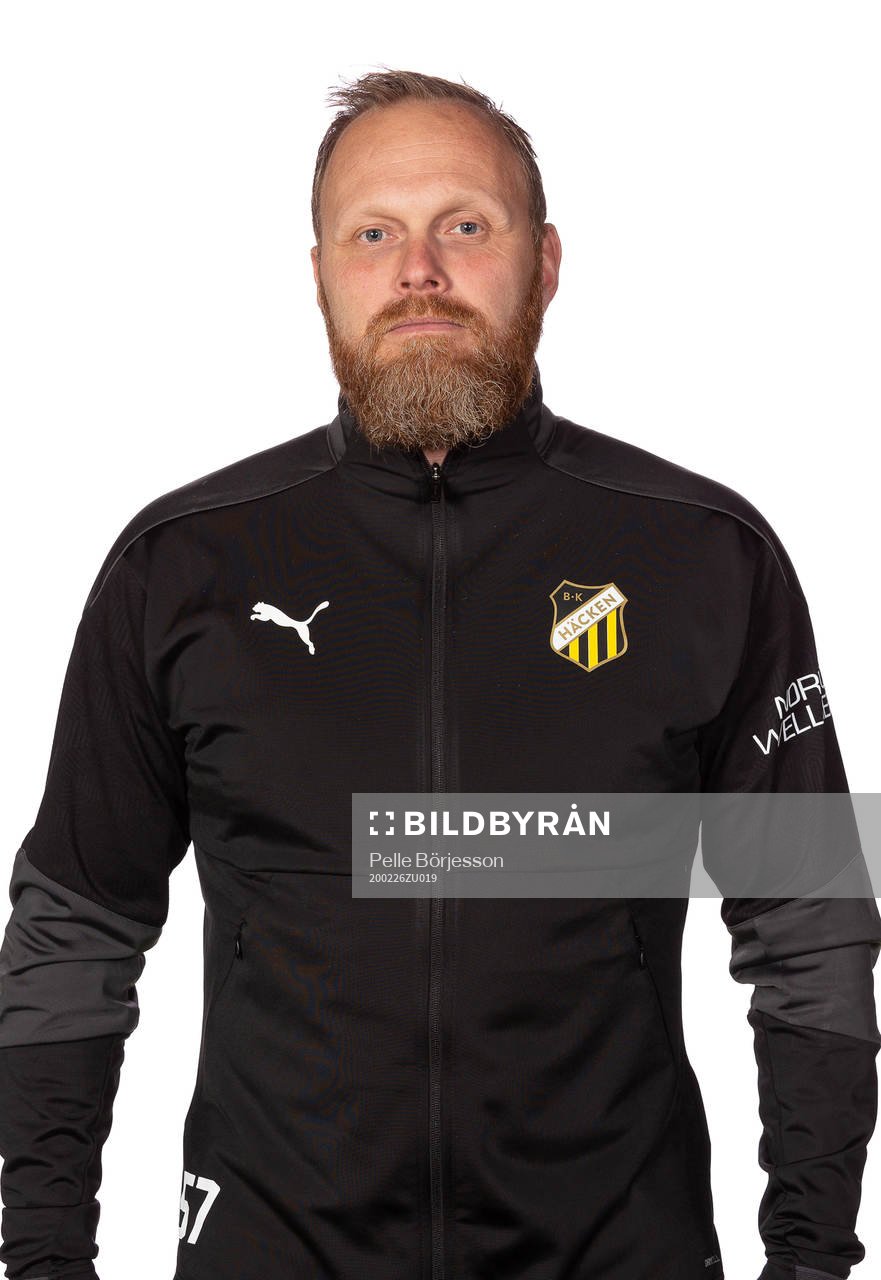 Häckens fystränare Nicklas Möller