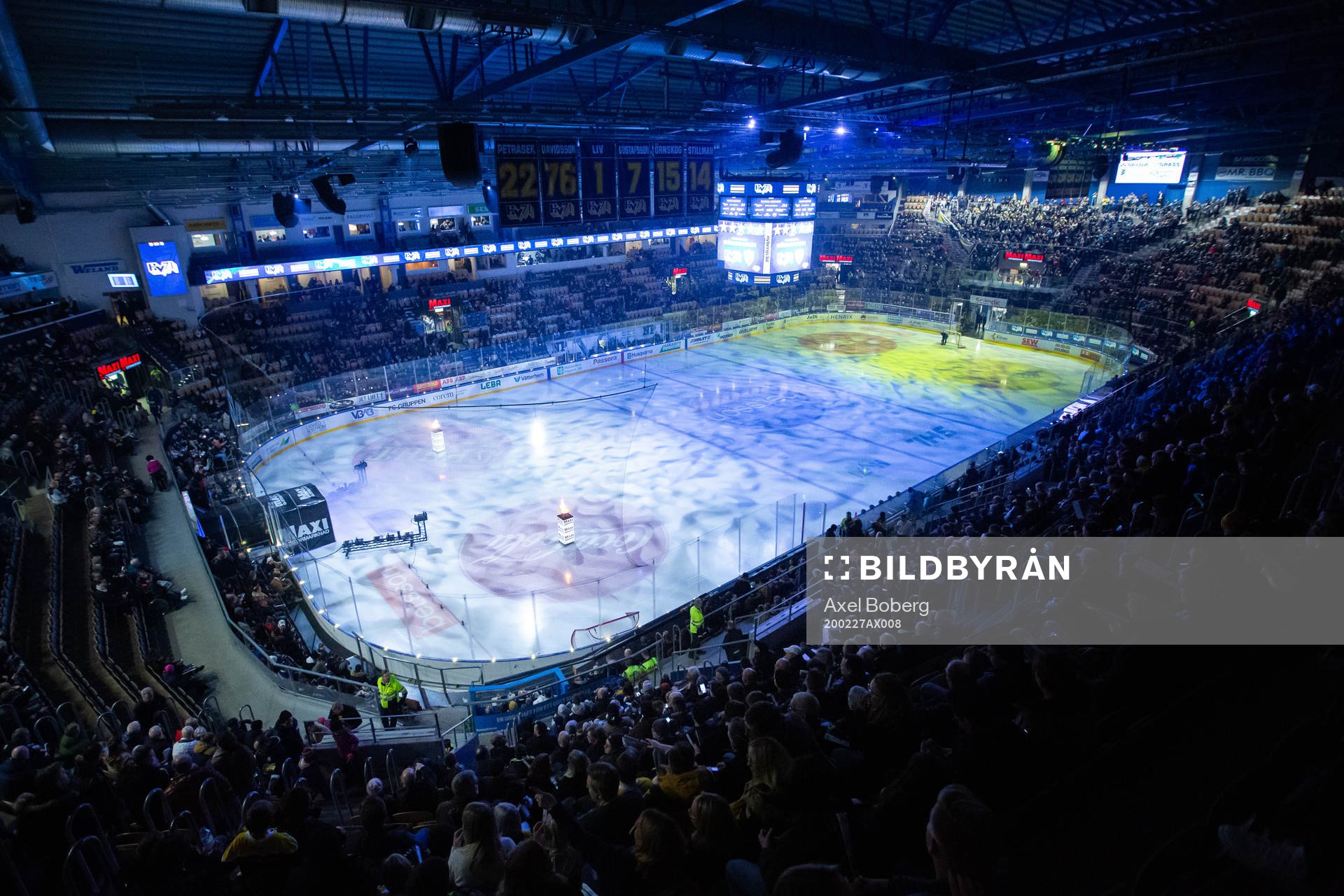 Interiör av Kinnarps Arena