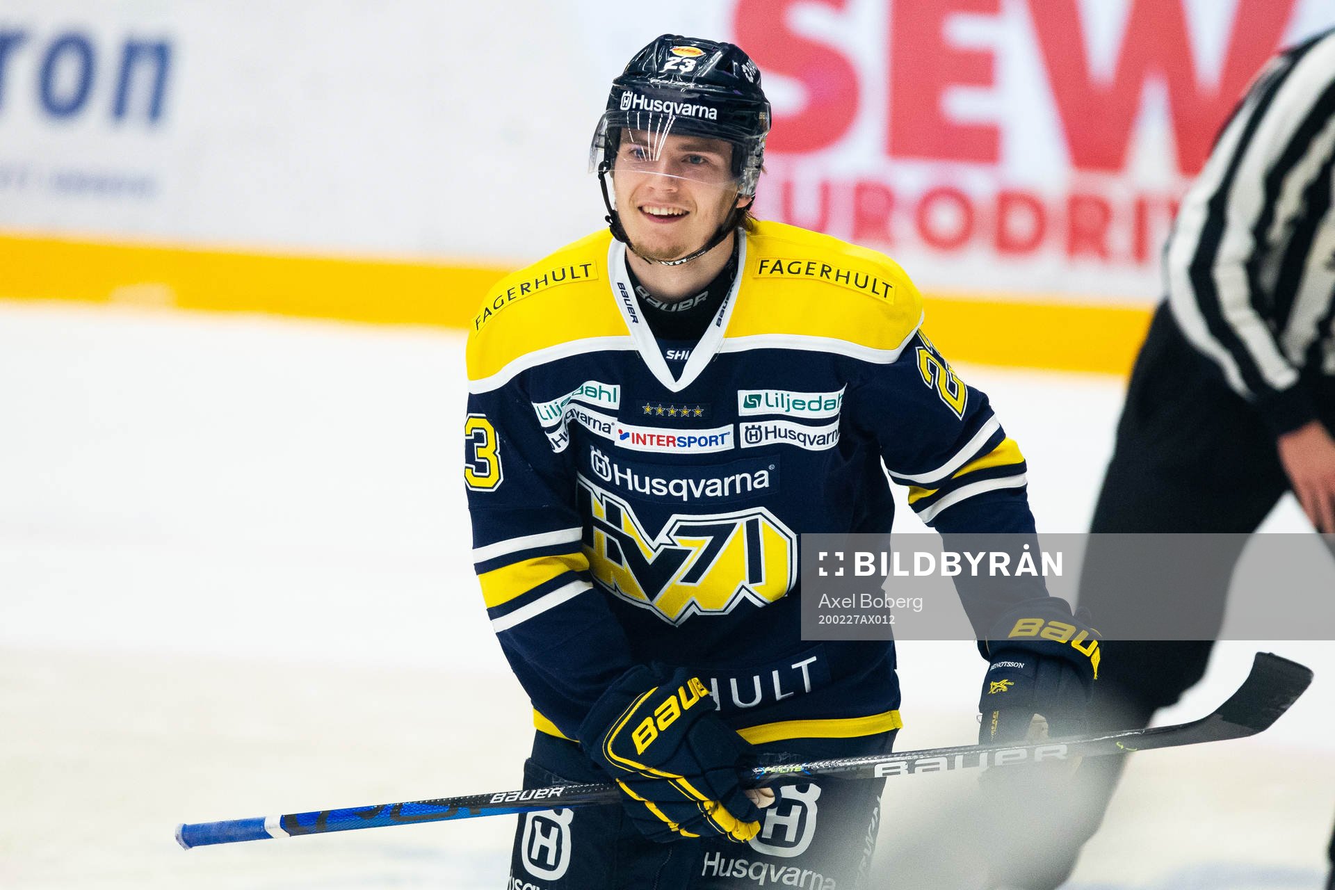 s Lias Andersson jublar