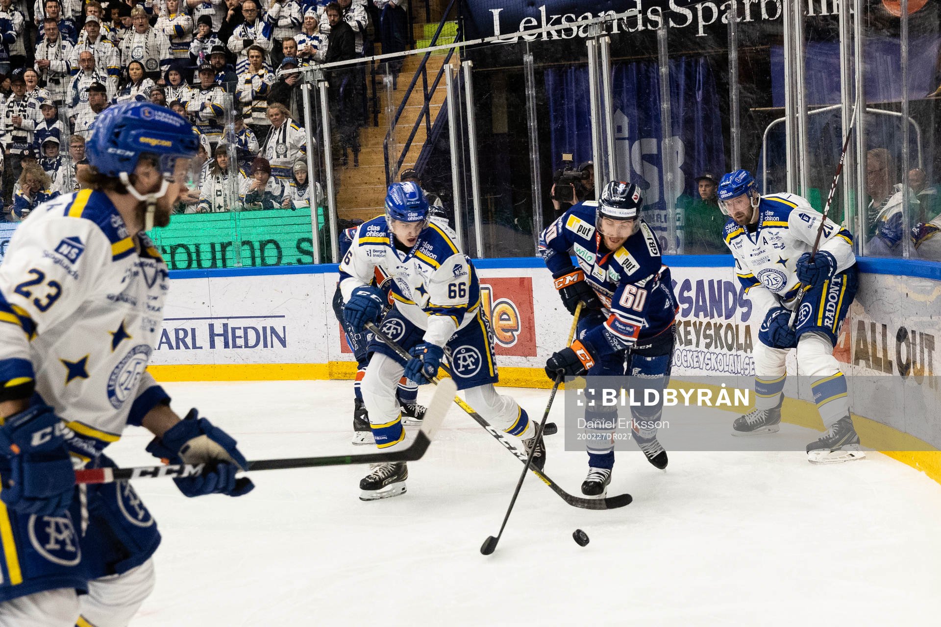 Leksands Nils Åman och Växjös Erik Josefsson och