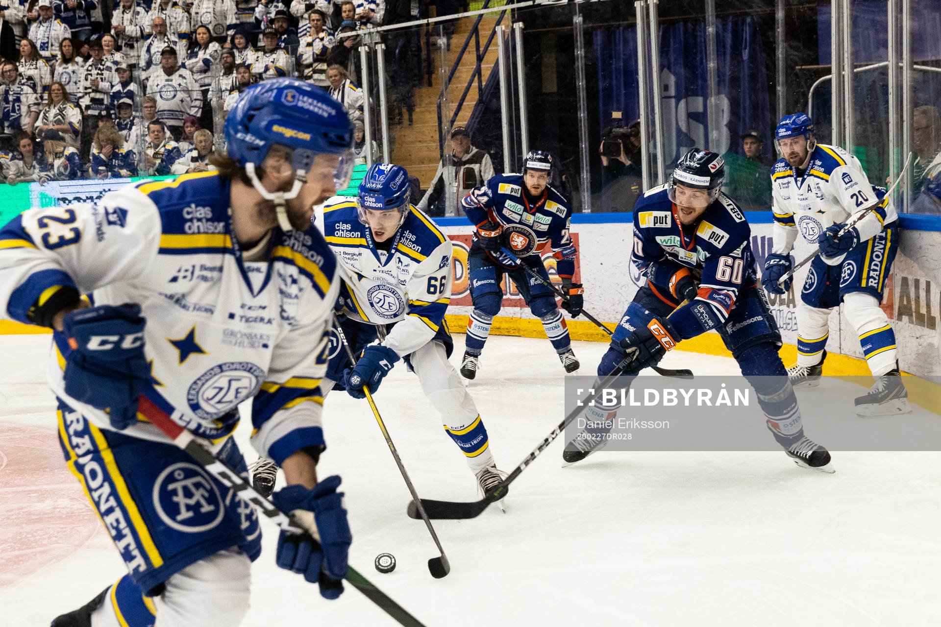 Leksands Nils Åman och Växjös Erik Josefsson och