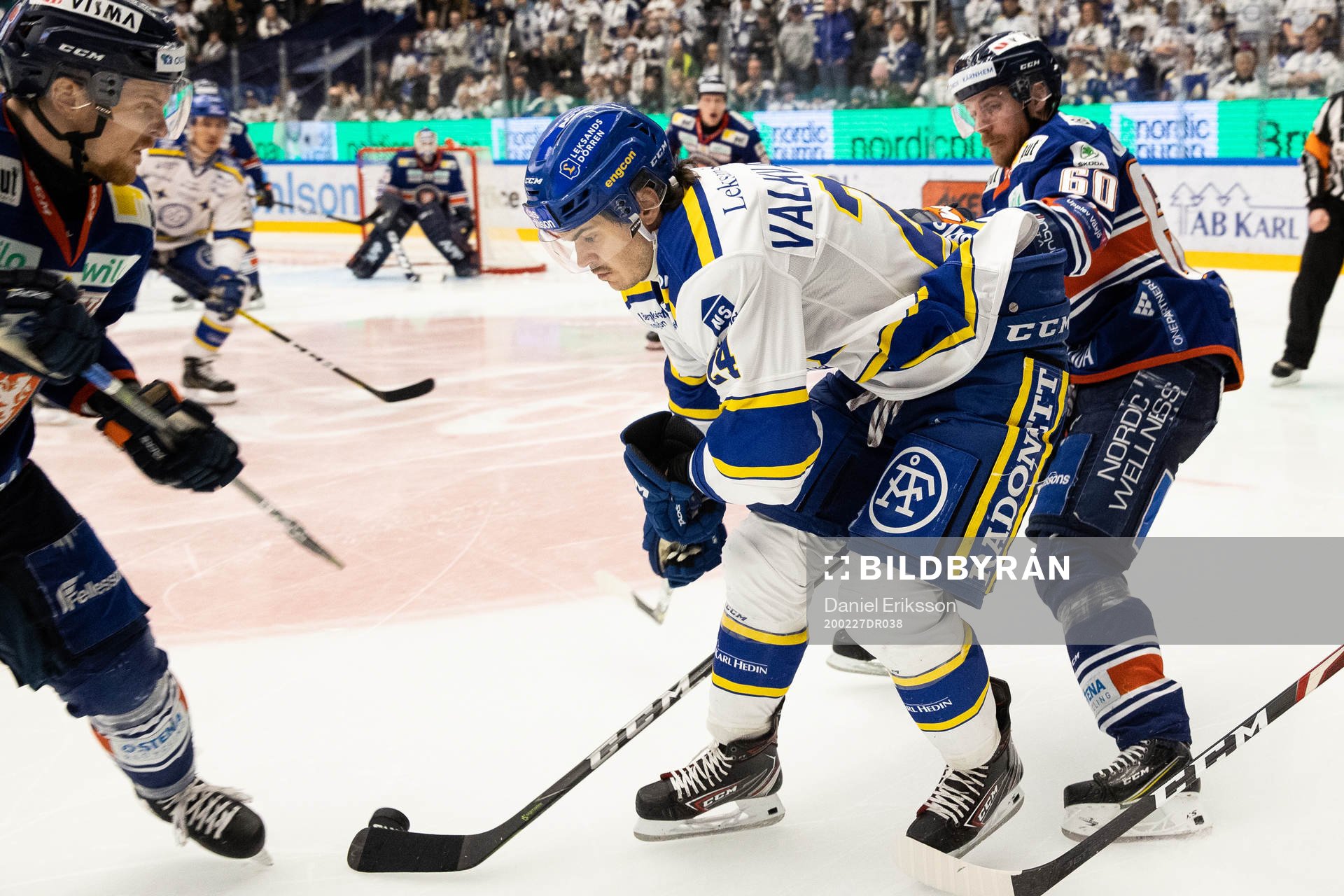 Leksands Thomas Valkvae Olsen och Växjös Erik Josefsson