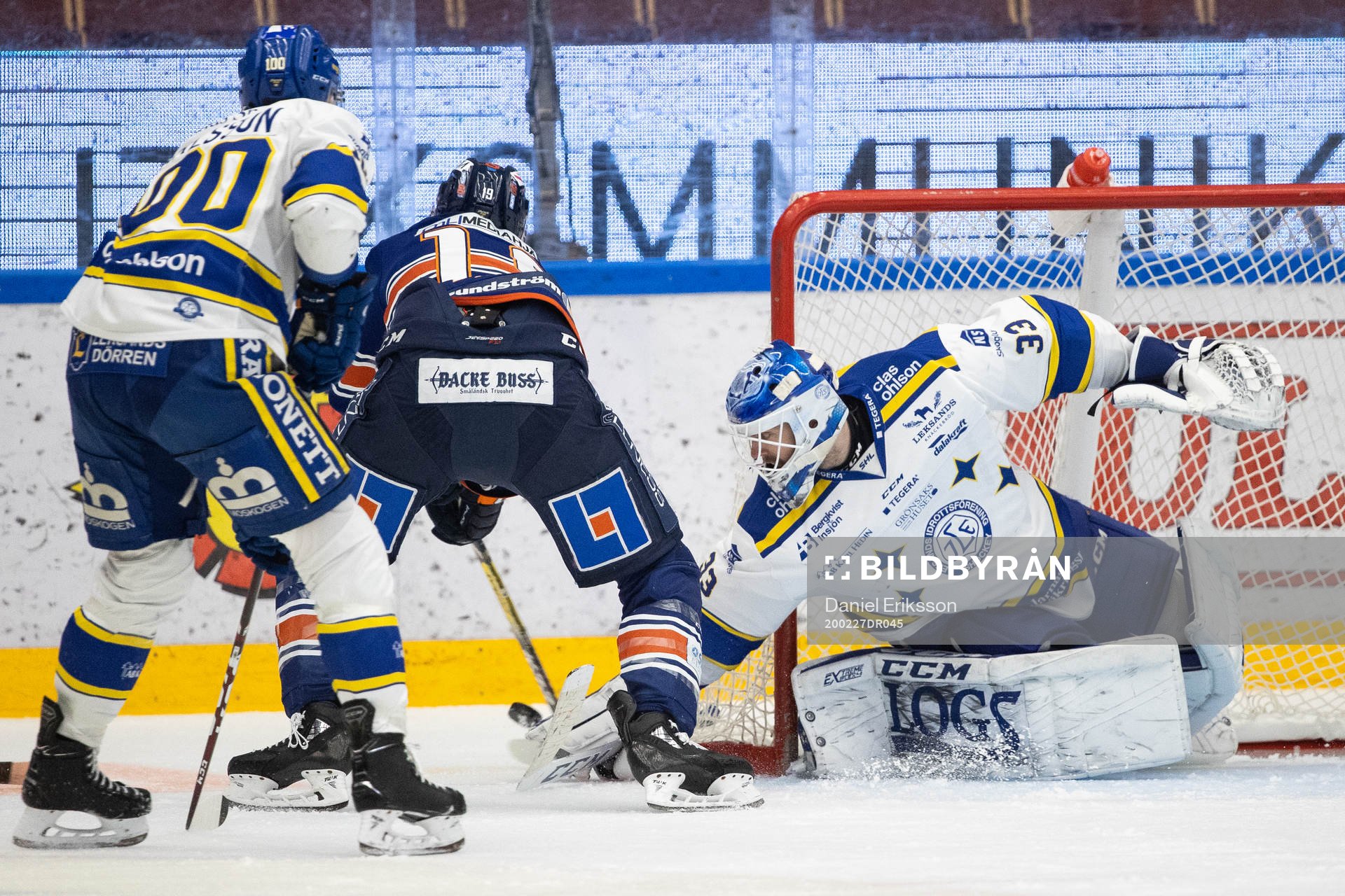 Leksands målvakt Axel Brage