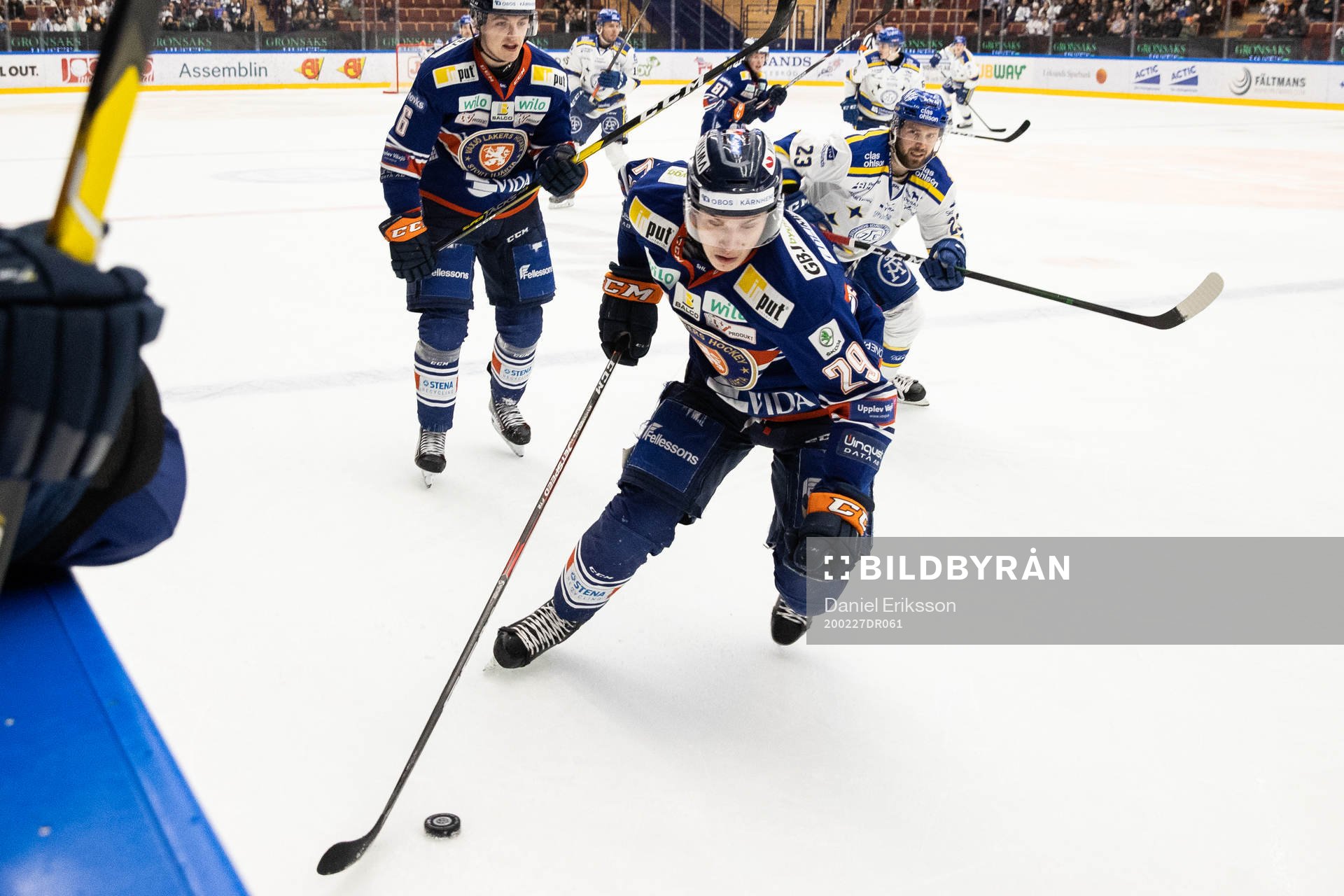 Växjös Pontus Holmberg och Växjös Linus Högberg och