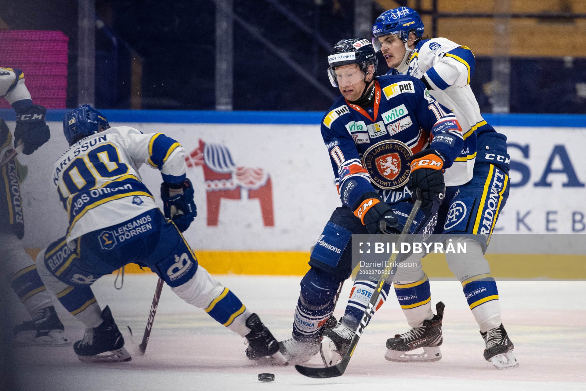 Växjös Richard Gynge och Leksands Thomas Valkvae Olsen
