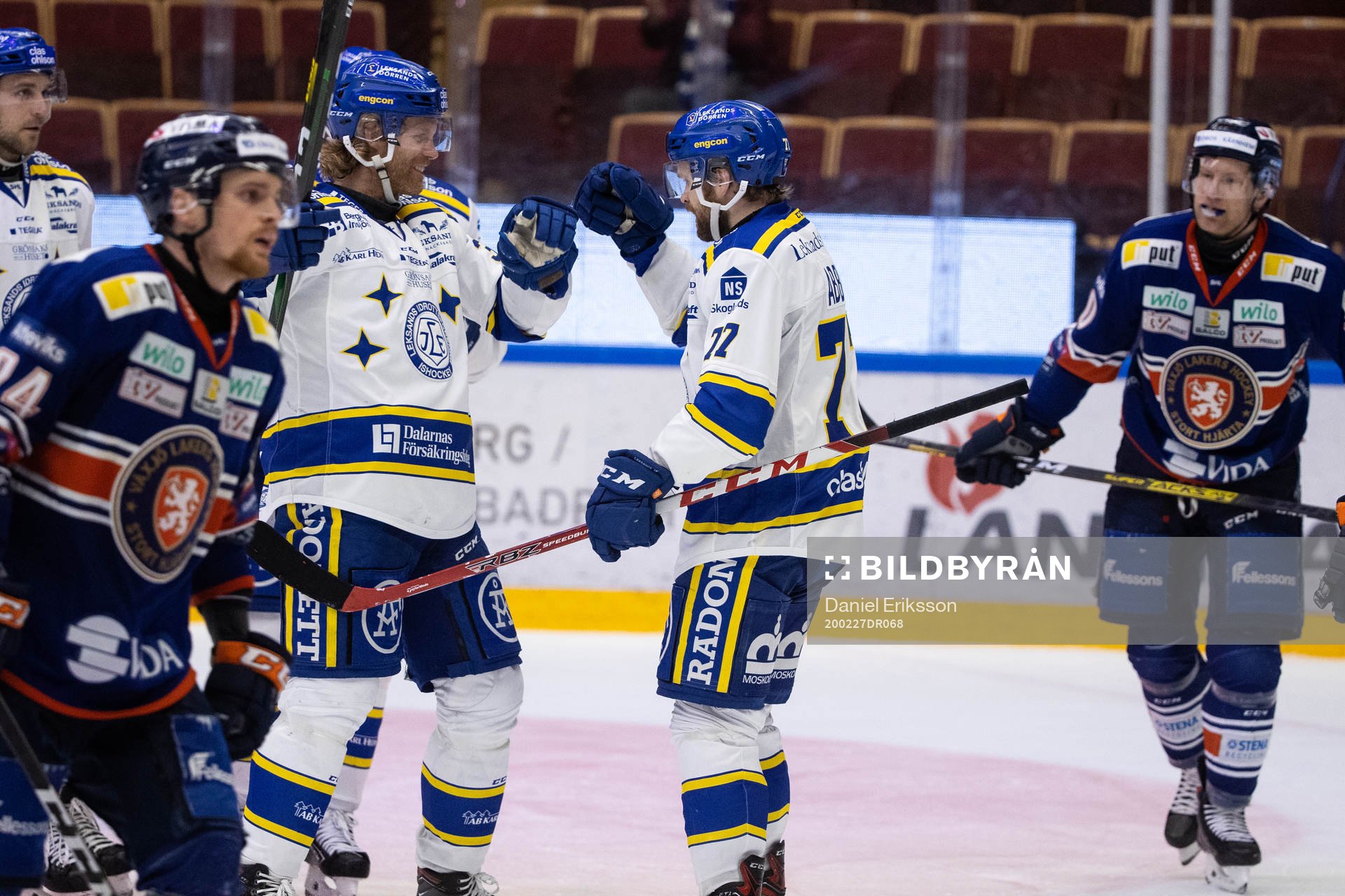 Leksands Spencer Abbott jublar