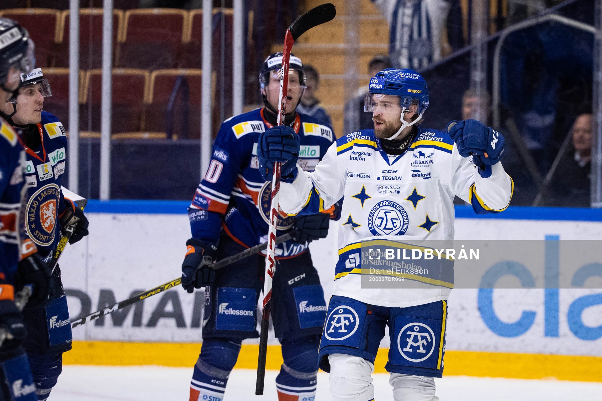Leksands Spencer Abbott jublar