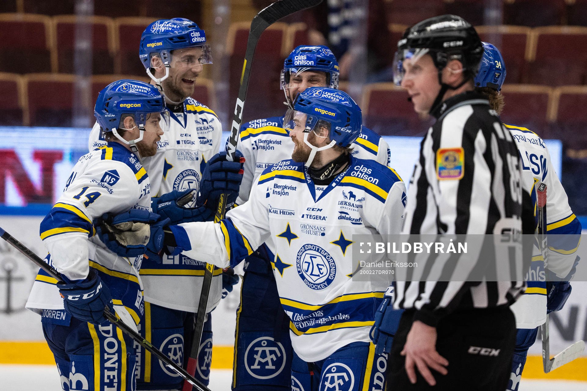 Leksands Spencer Abbott jublar