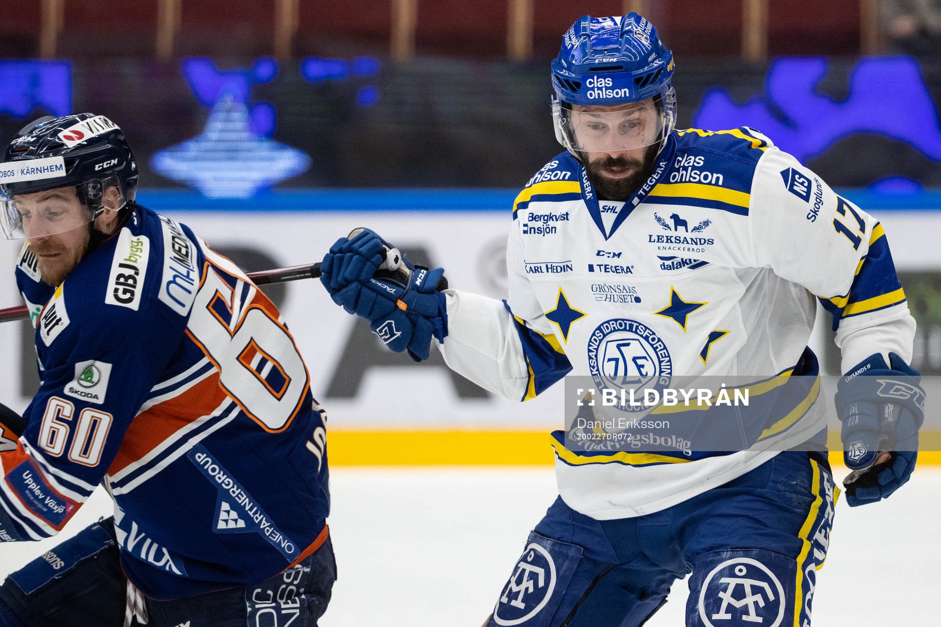Växjös Erik Josefsson och Leksands Daniel Olsson Trkulja