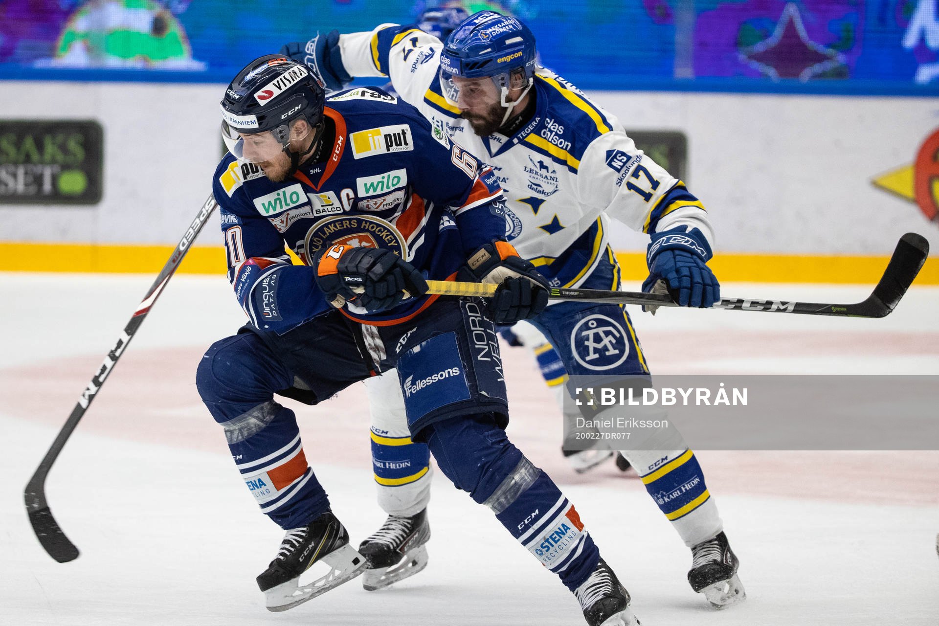 Växjös Erik Josefsson och Leksands Daniel Olsson Trkulja