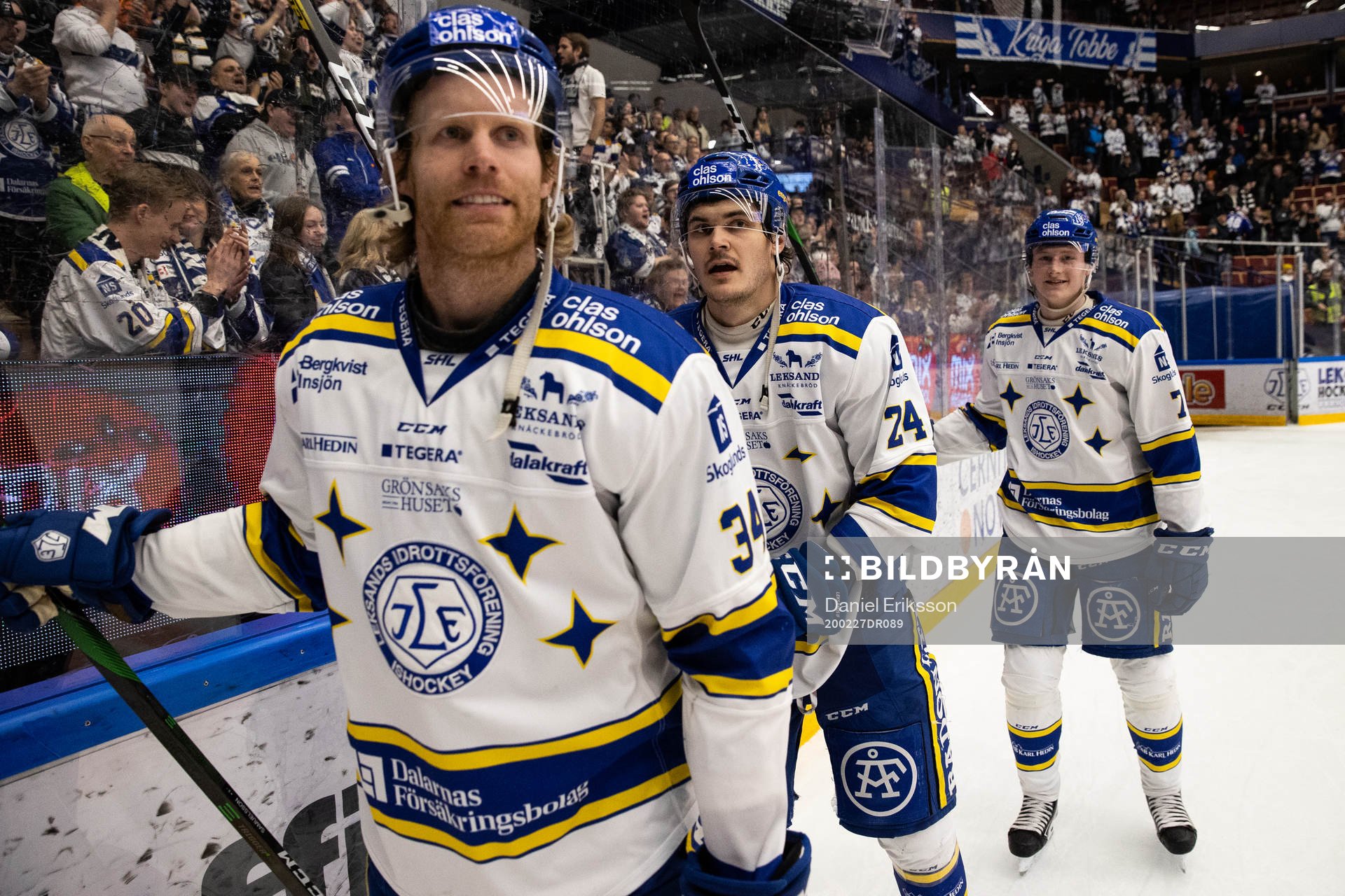 Leksands Philip Samuelsson och Thomas Valkvae Olsen och