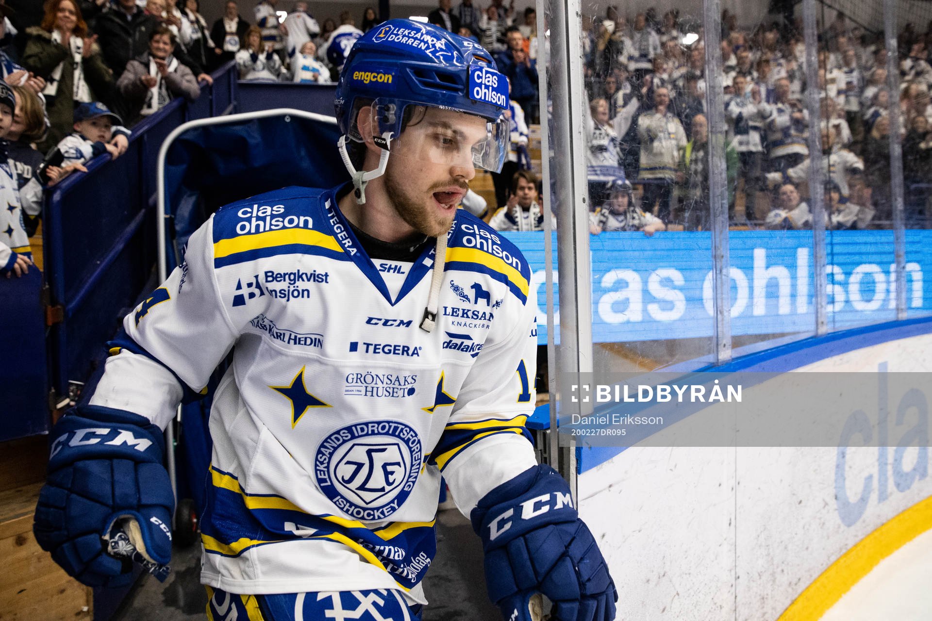 Leksands Oskar Lang utsedd till matchens krigare