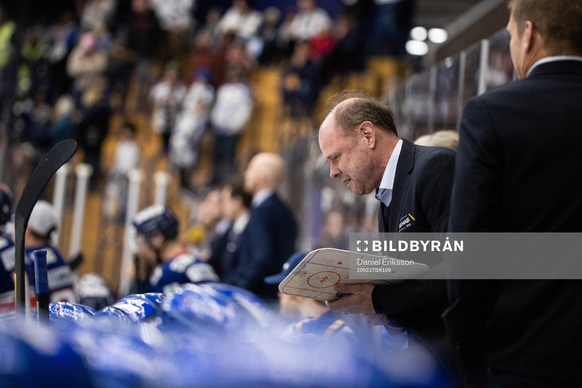 Leksands assisterande tränare Per-Erik Eklundunder