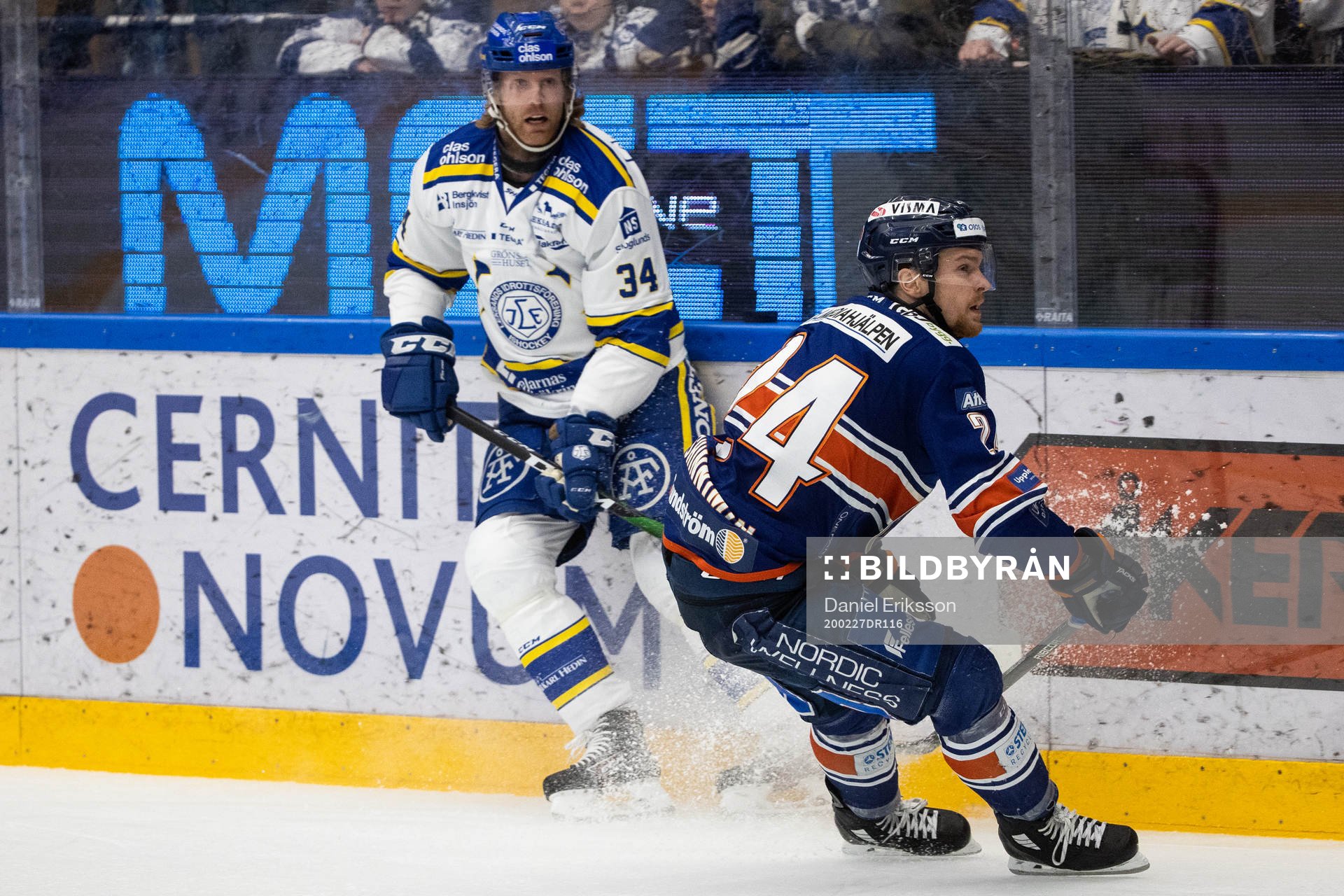 Leksands Philip Samuelsson och Växjös Brendan Shinnimin