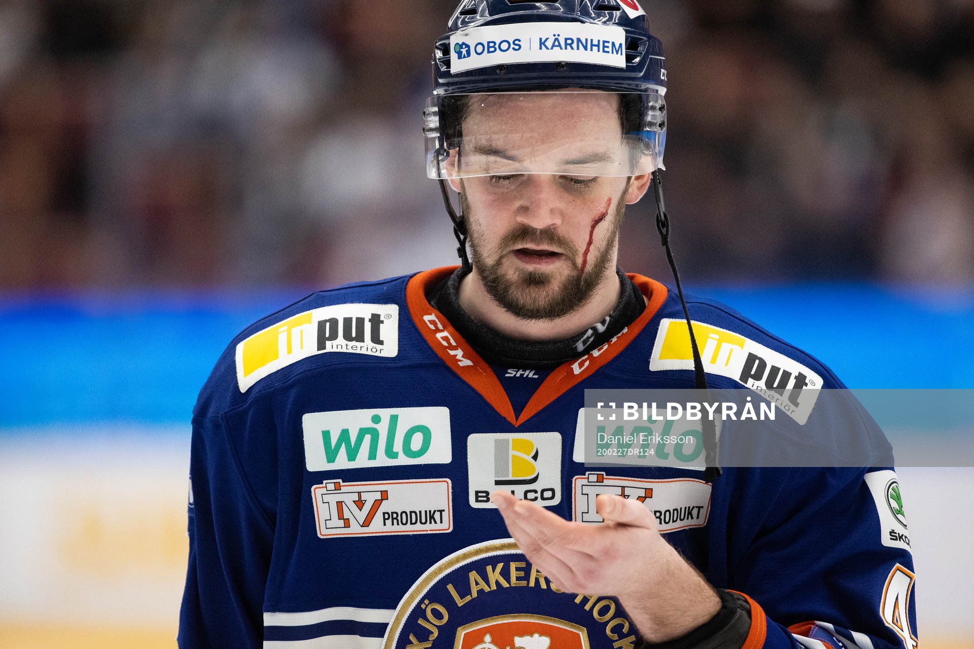 Växjös Tim Erixon skadad