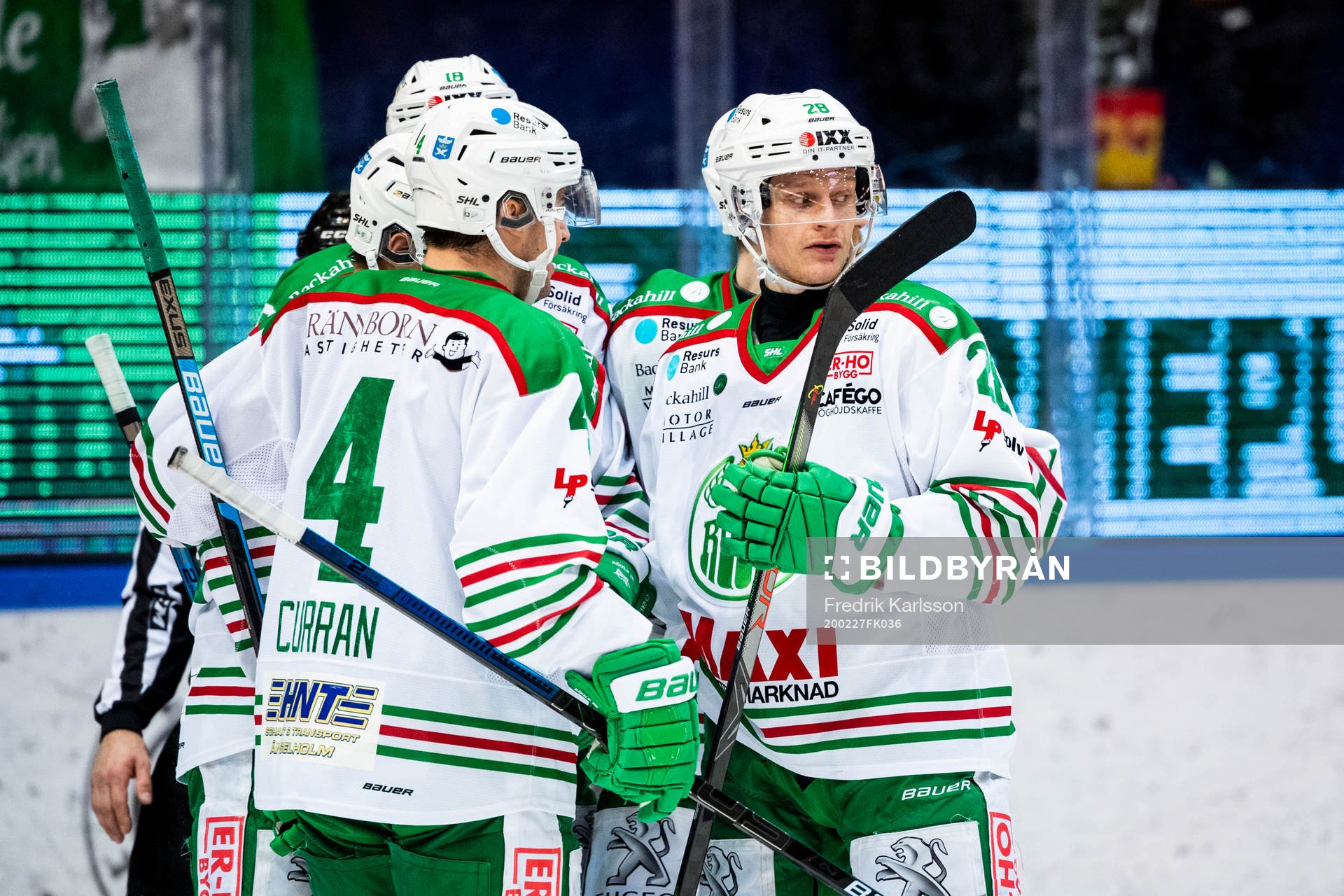 Rögles Anton Bengtsson jublar