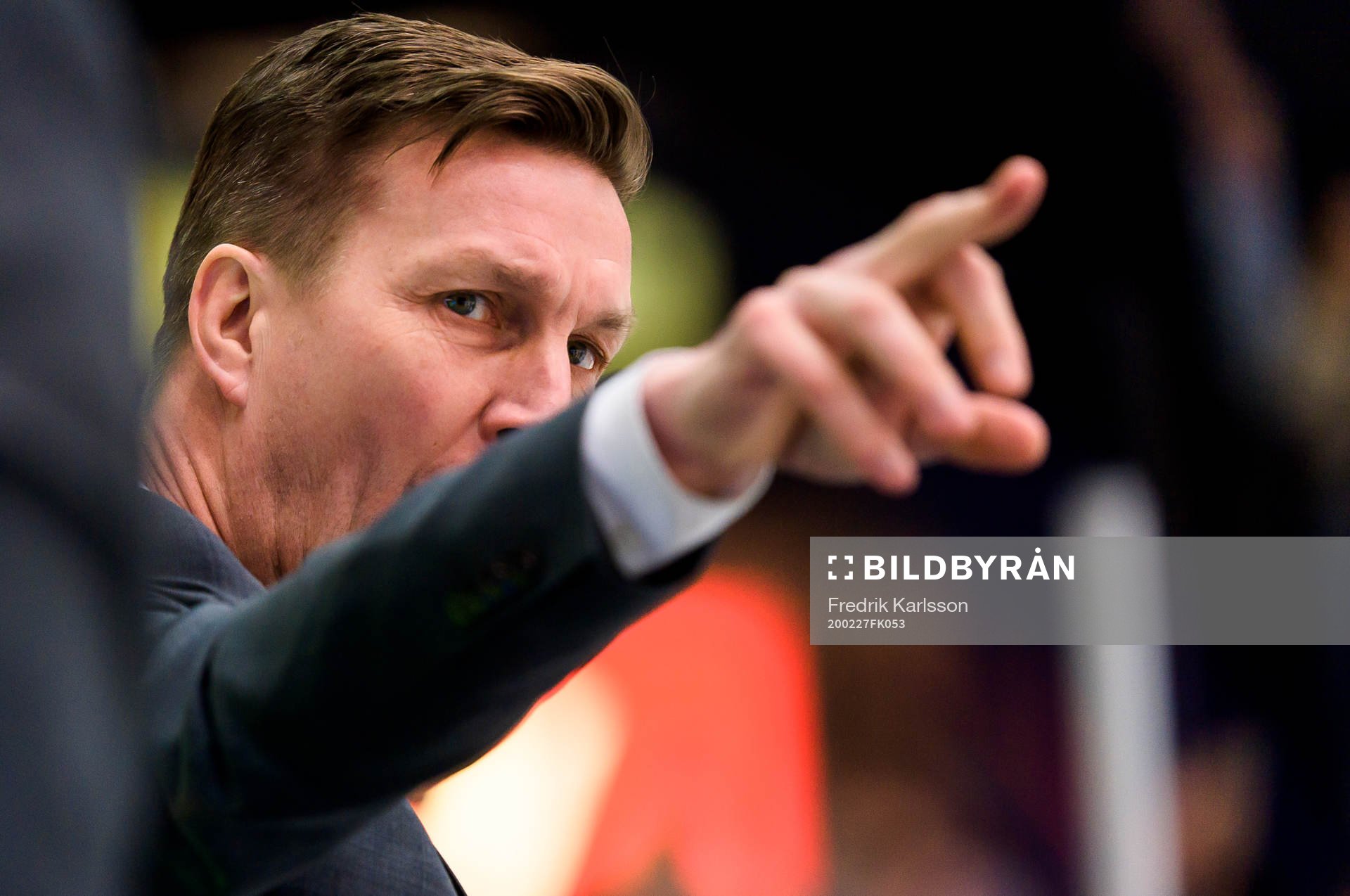 Färjestads huvudtränare Johan Pennerborn