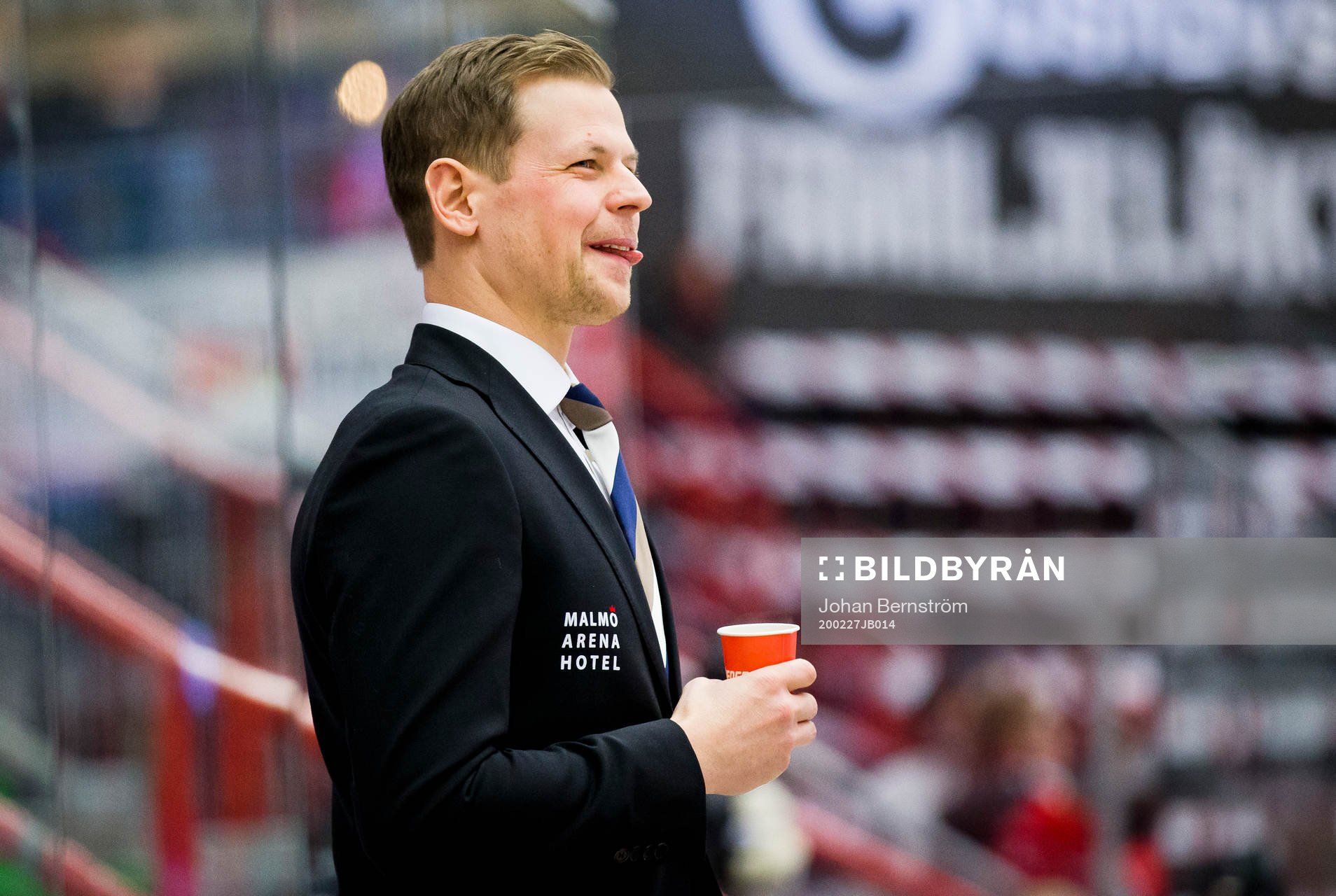Malmö Redhawks assisterande tränare Martin Filander