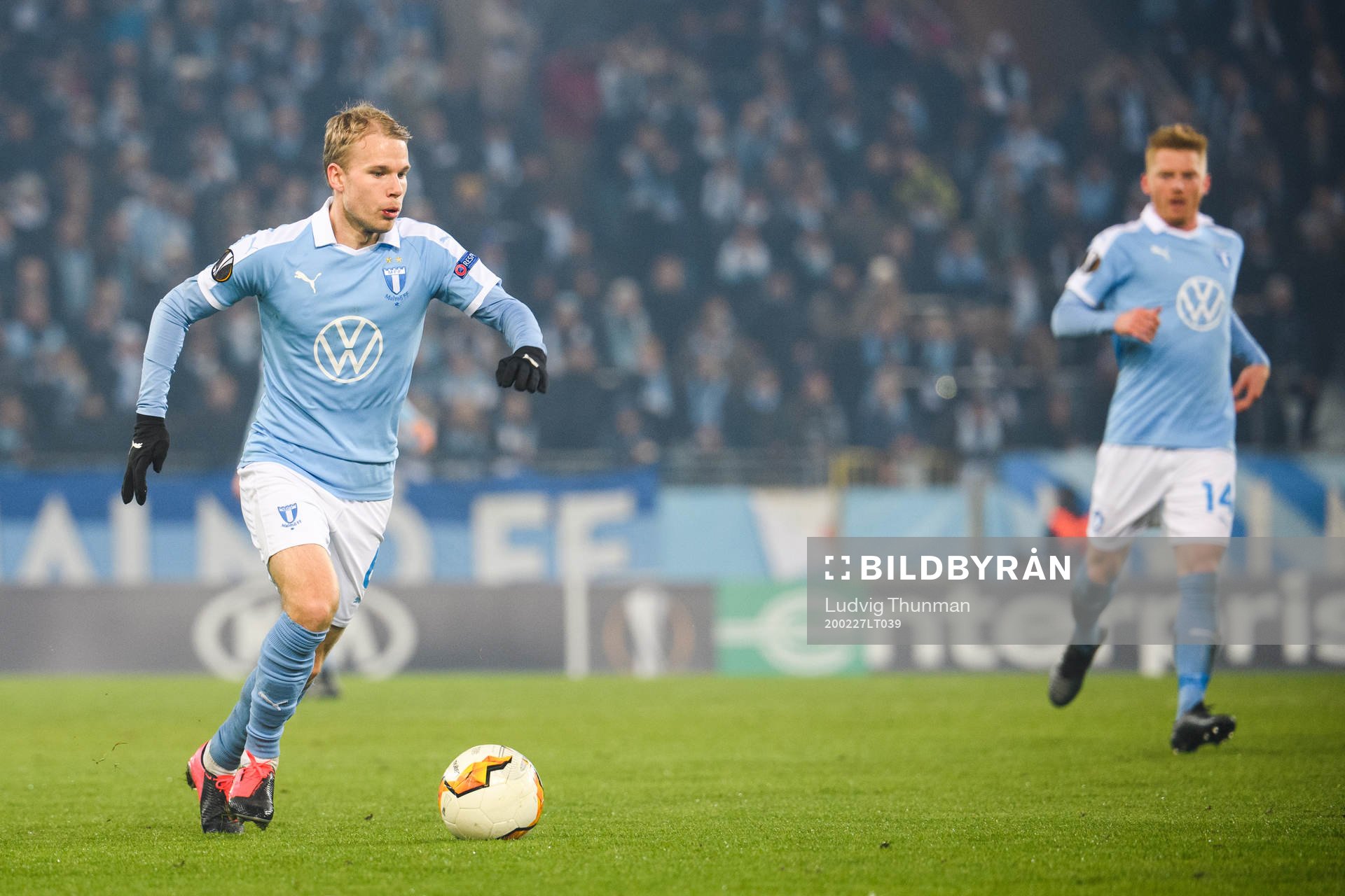 Oscar Lewicki of Malmö FF