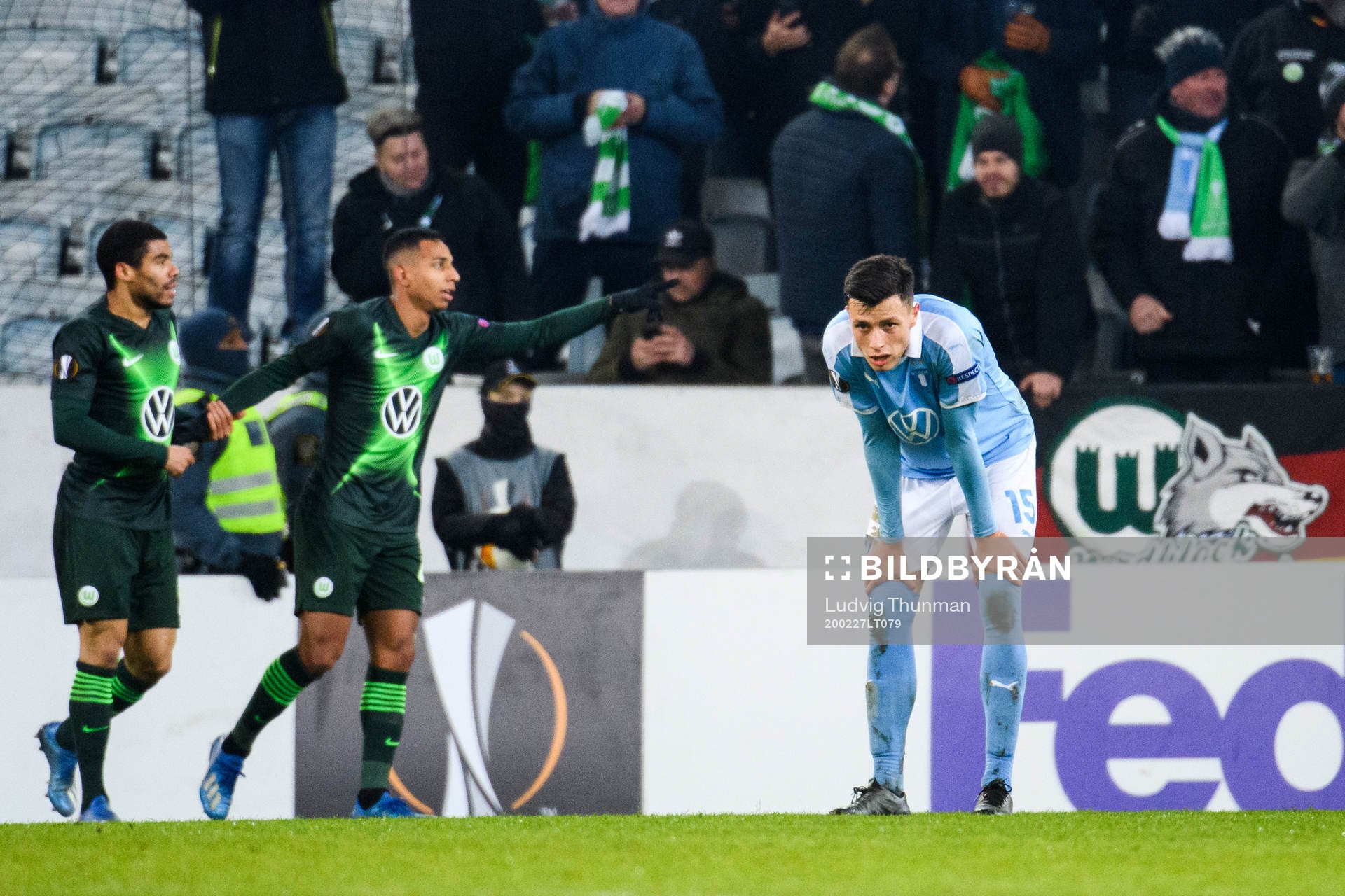 Anel Ahmedhodzic of Malmö FF looks dejected