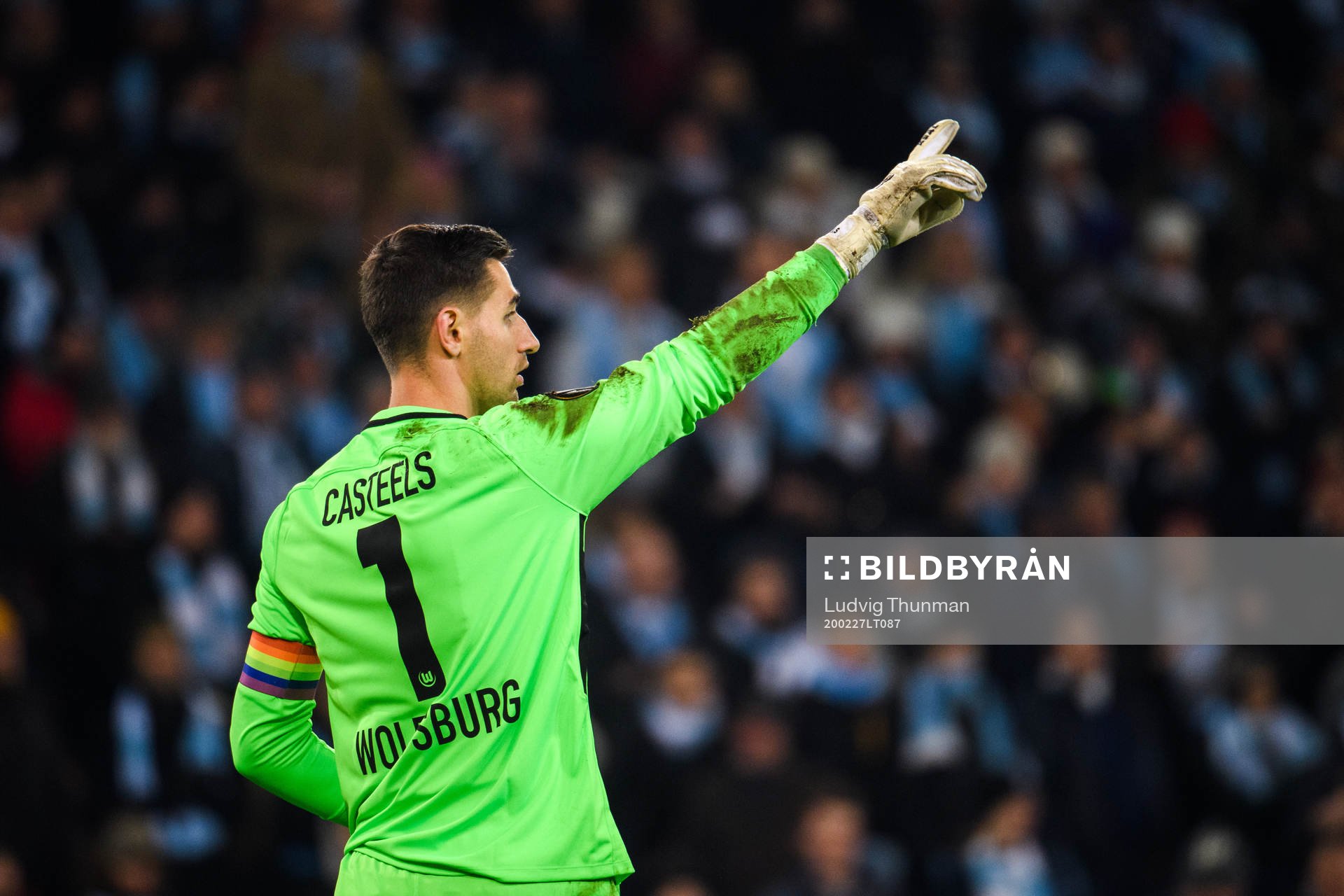 Goalkeeper Koen Casteels of Wolfsburg