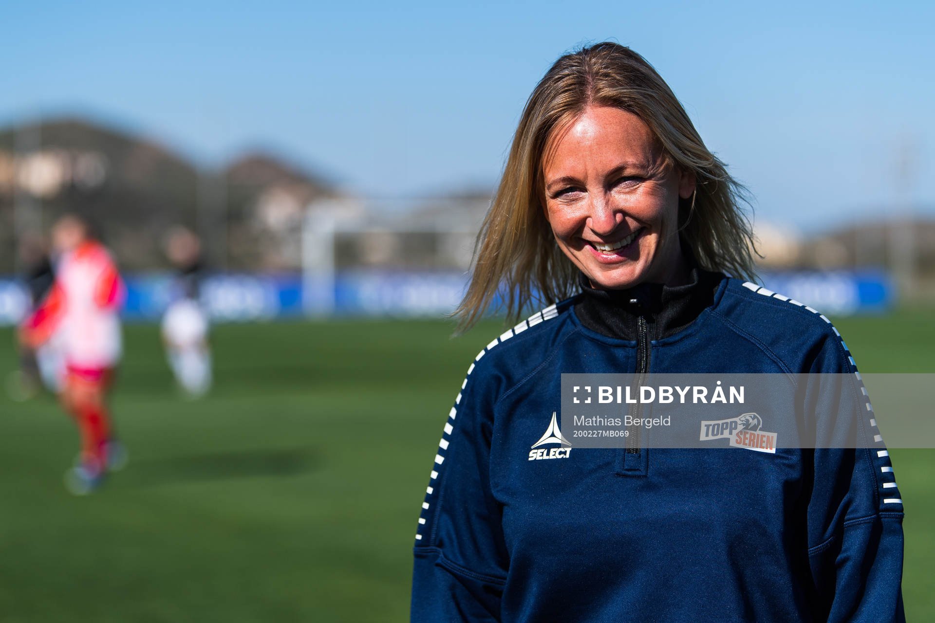 Hege Jørgensen, manager Toppfotball Kvinner, poses for a