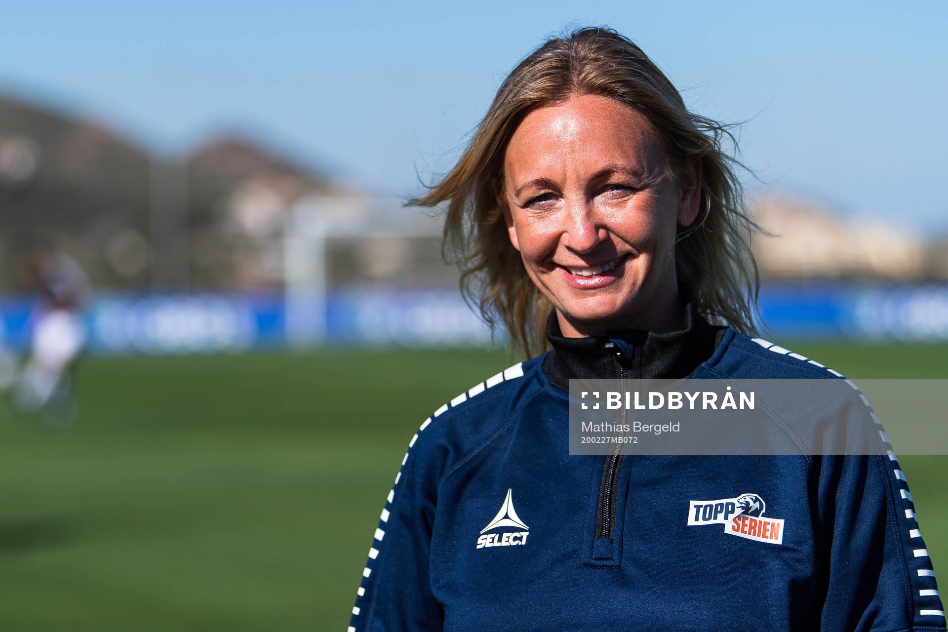 Hege Jørgensen, manager Toppfotball Kvinner, poses for a
