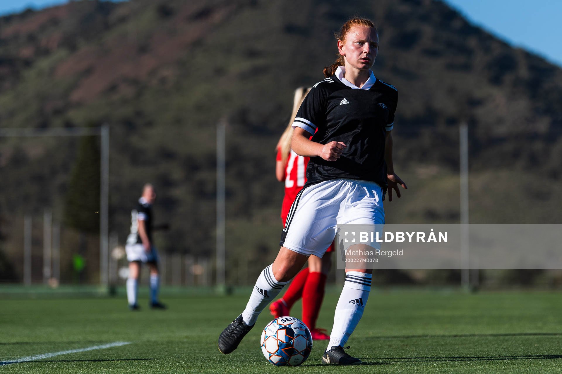 Laura Gashi of Rosenborg reacts