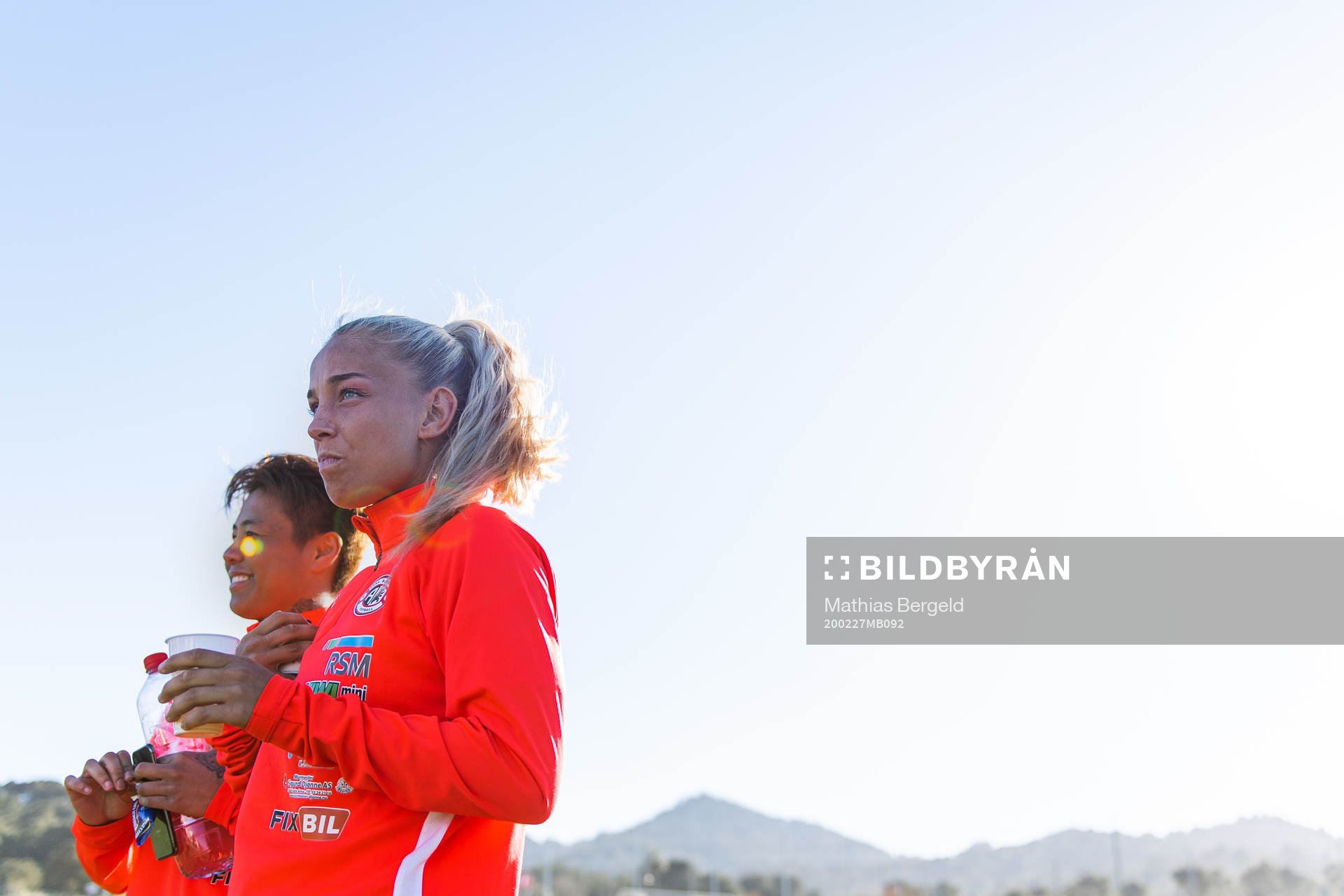 Meryll Abrahamsen and Rikke Nygard of Arna-Bjørnar