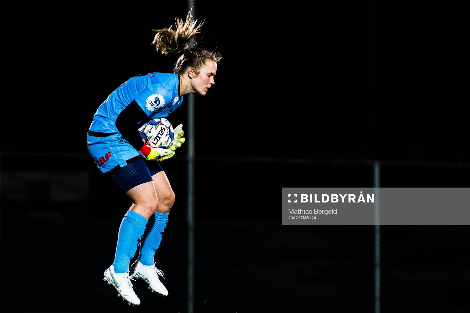 Goalkeeper Oda Marie Hove Bogstad of Sandviken