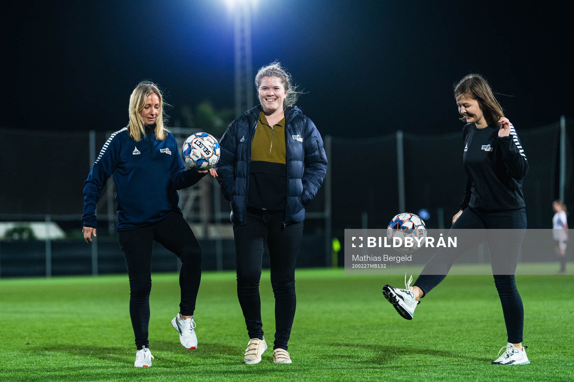 Hege Jørgensen, manager, Michelle Le Gal Hermandsen,