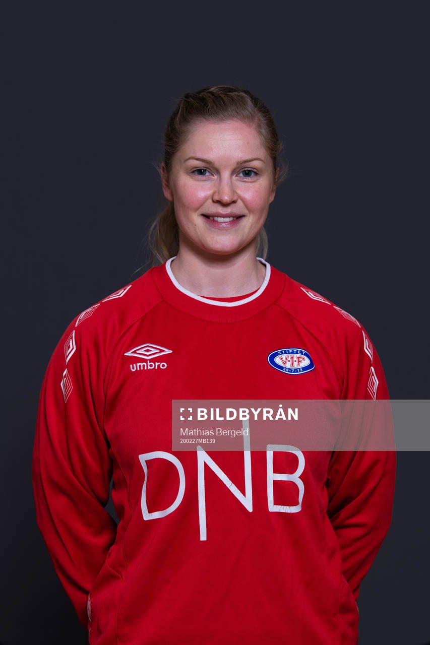 Helene Davidsen Moa, physio of Vålerenga, poses for a