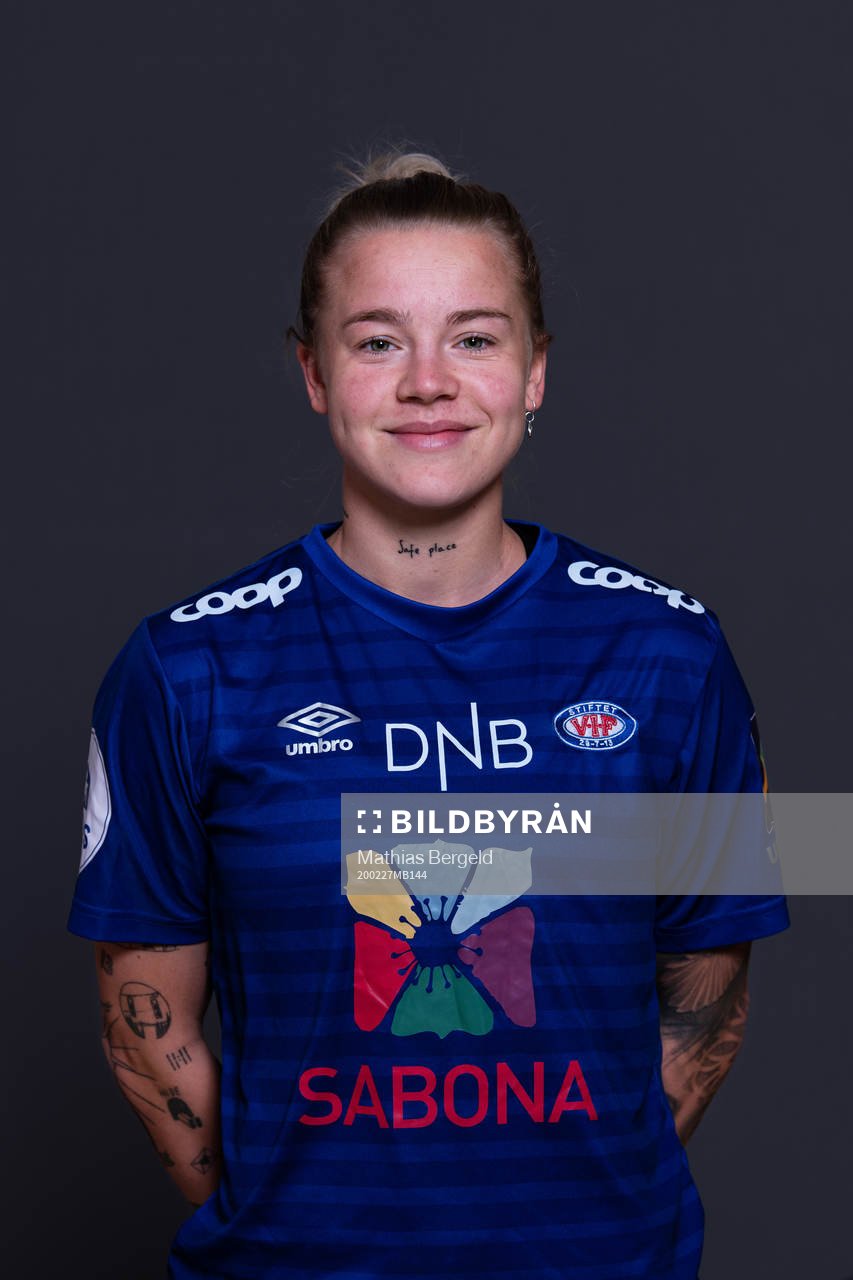 Marie Dølvik Markussen of Vålerenga poses for a portrait