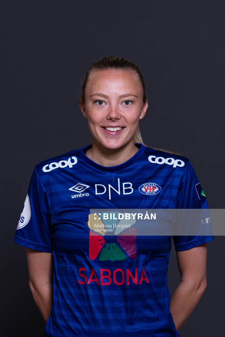 Synne Sofie Kinden Jensen of Vålerenga poses for a portrait