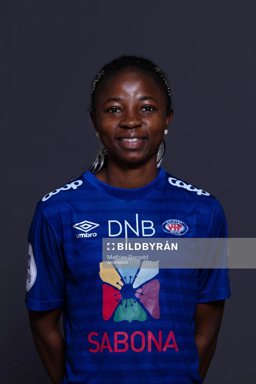 Ajara Nchout Njoya of Vålerenga poses for a portrait