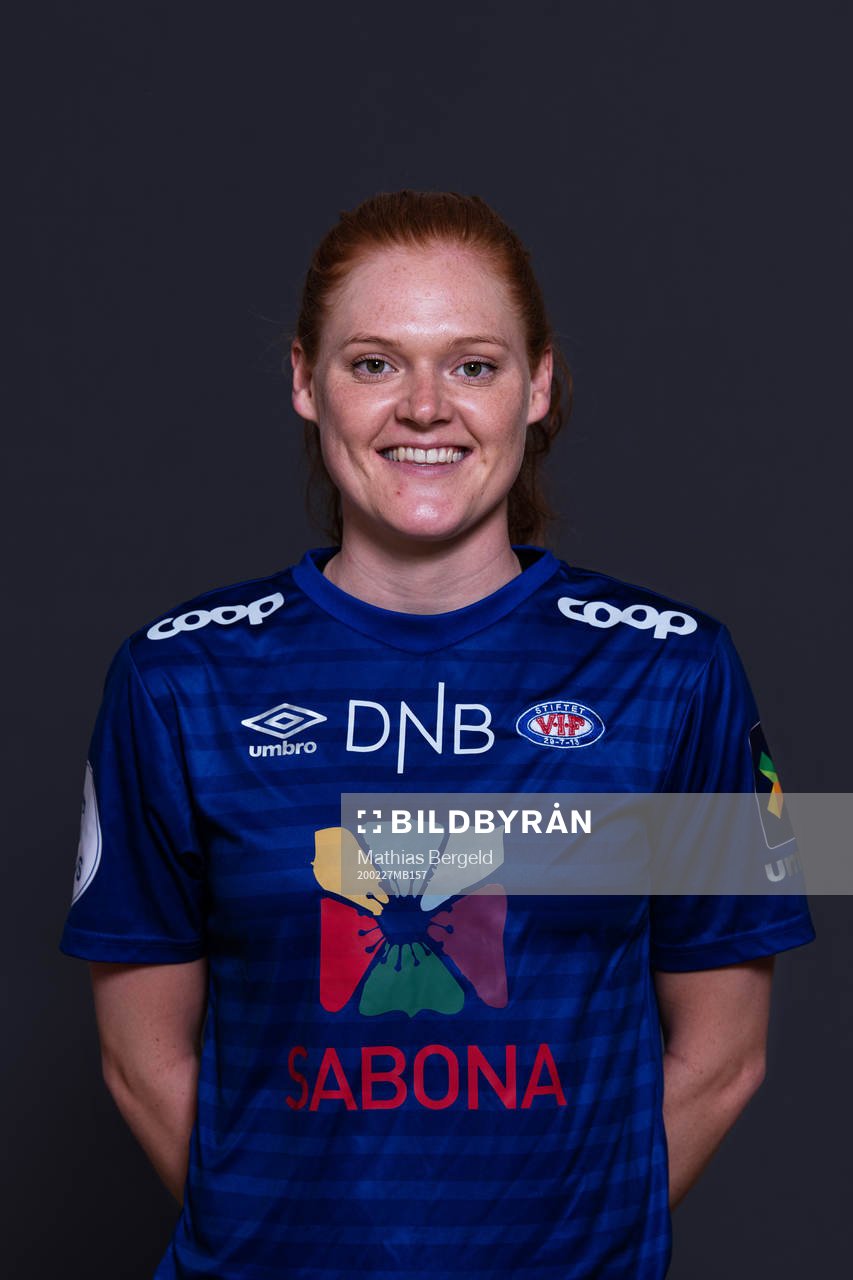Stine Ballisager Pedersen of Vålerenga poses for a portrait