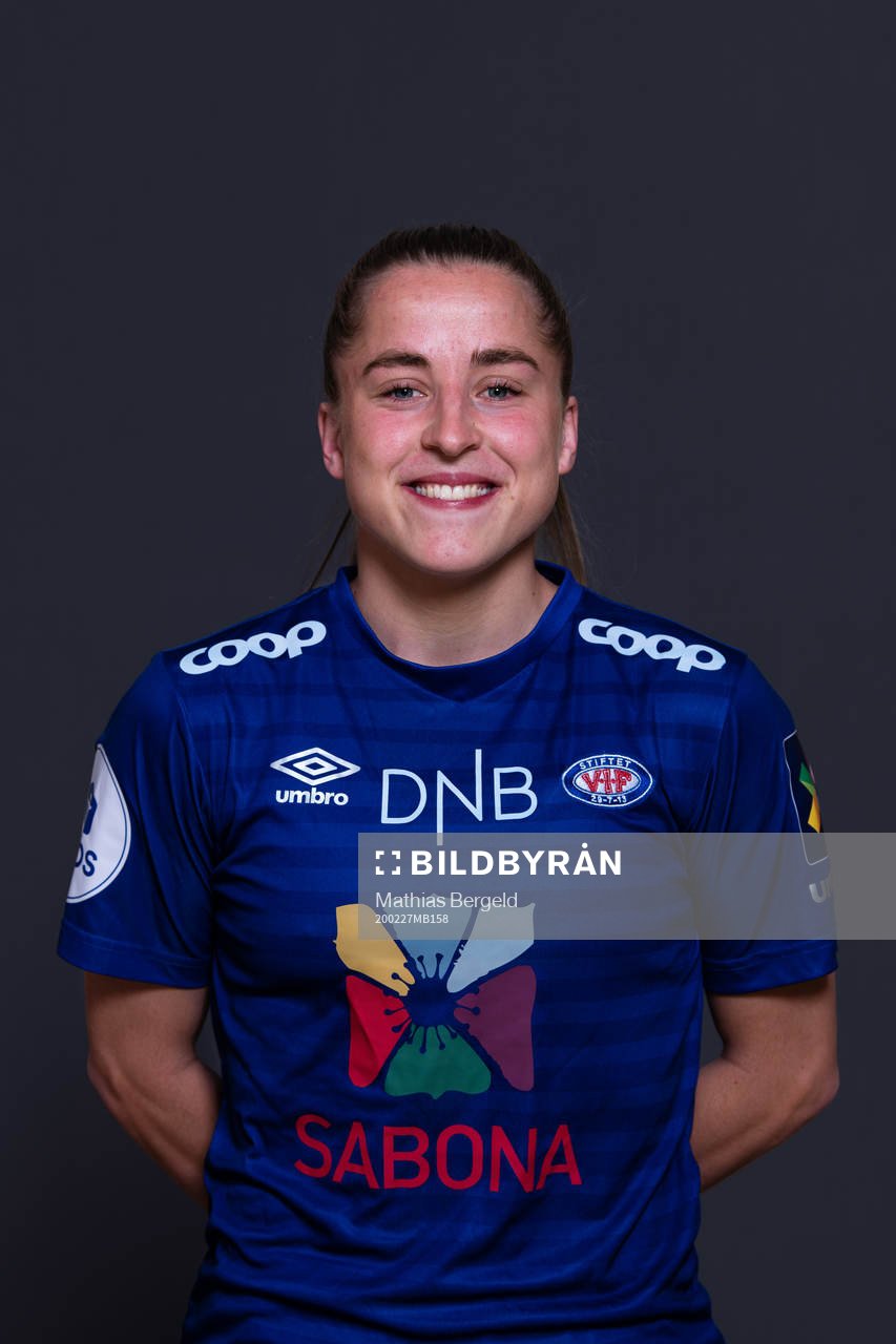 Sigrid Heien Hansen of Vålerenga poses for a portrait